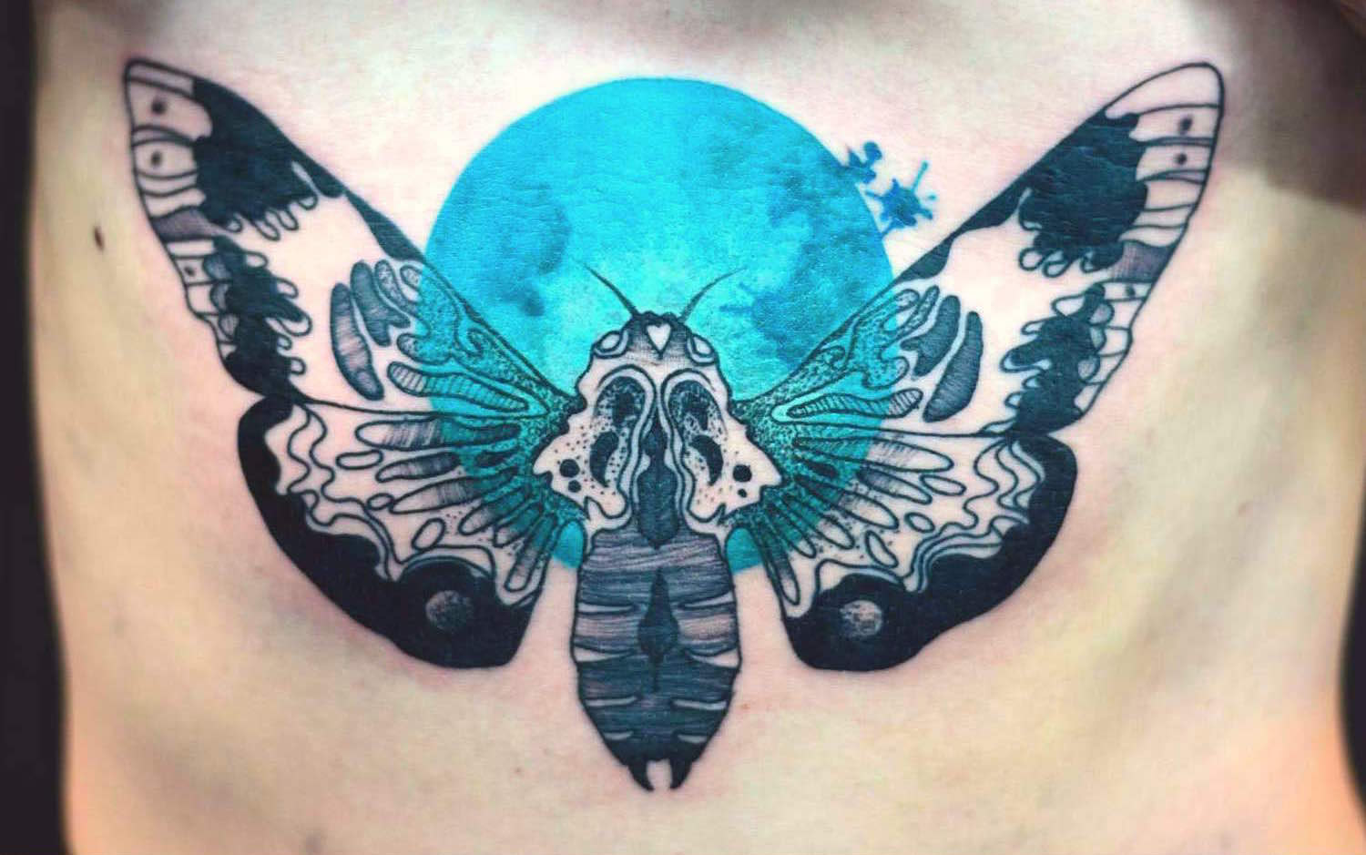 Joanna Swirska dzolama tattoo artist moth tattoo
