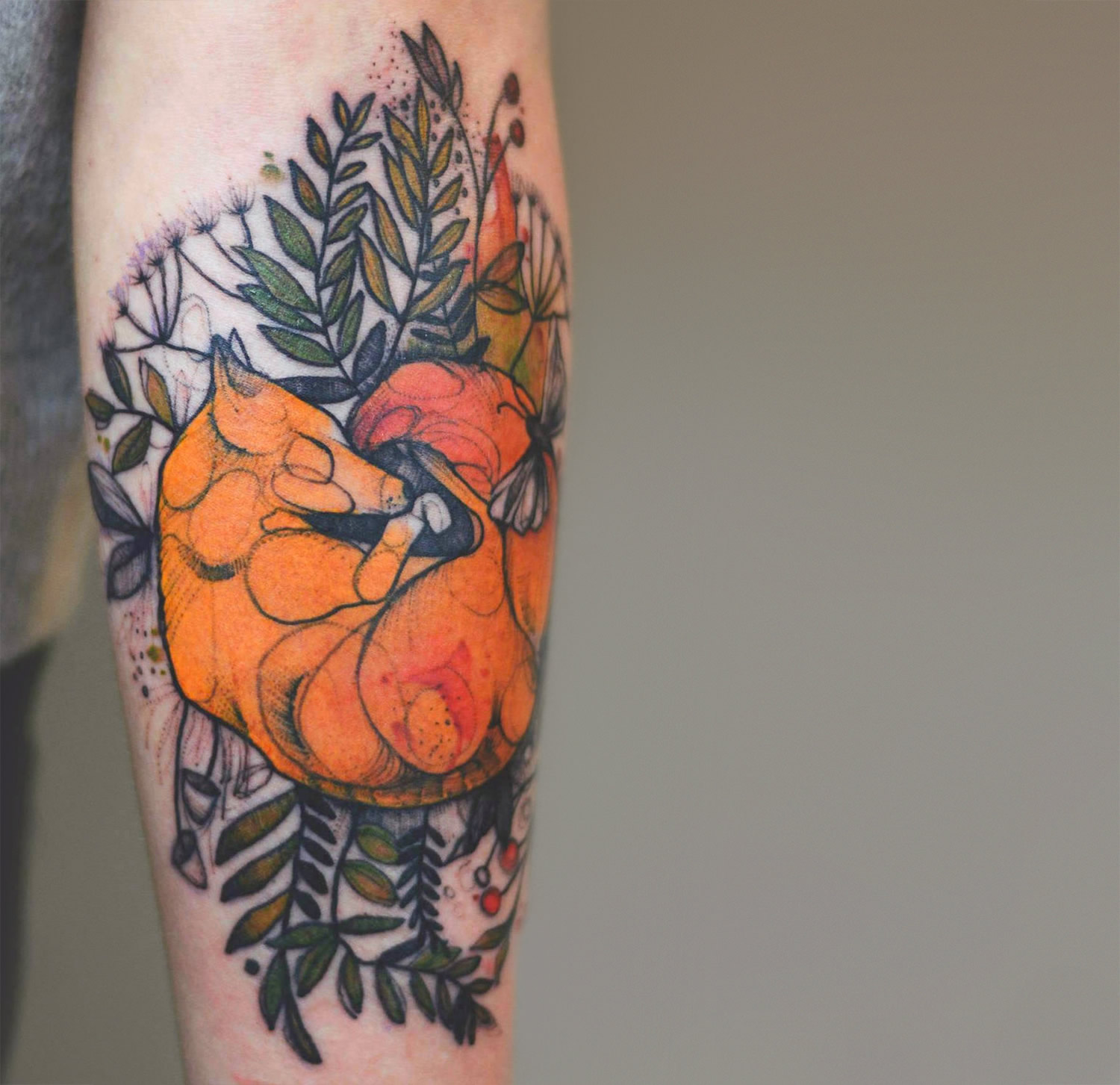 Joanna Swirska dzolama tattoo artist fox tattoo