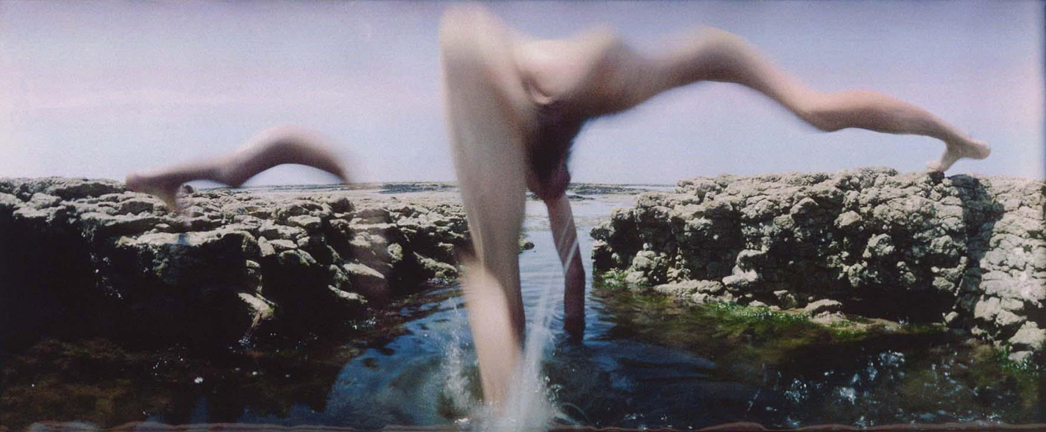 Frederic Fontenoy, Metamorphosis - blurred body walking in water