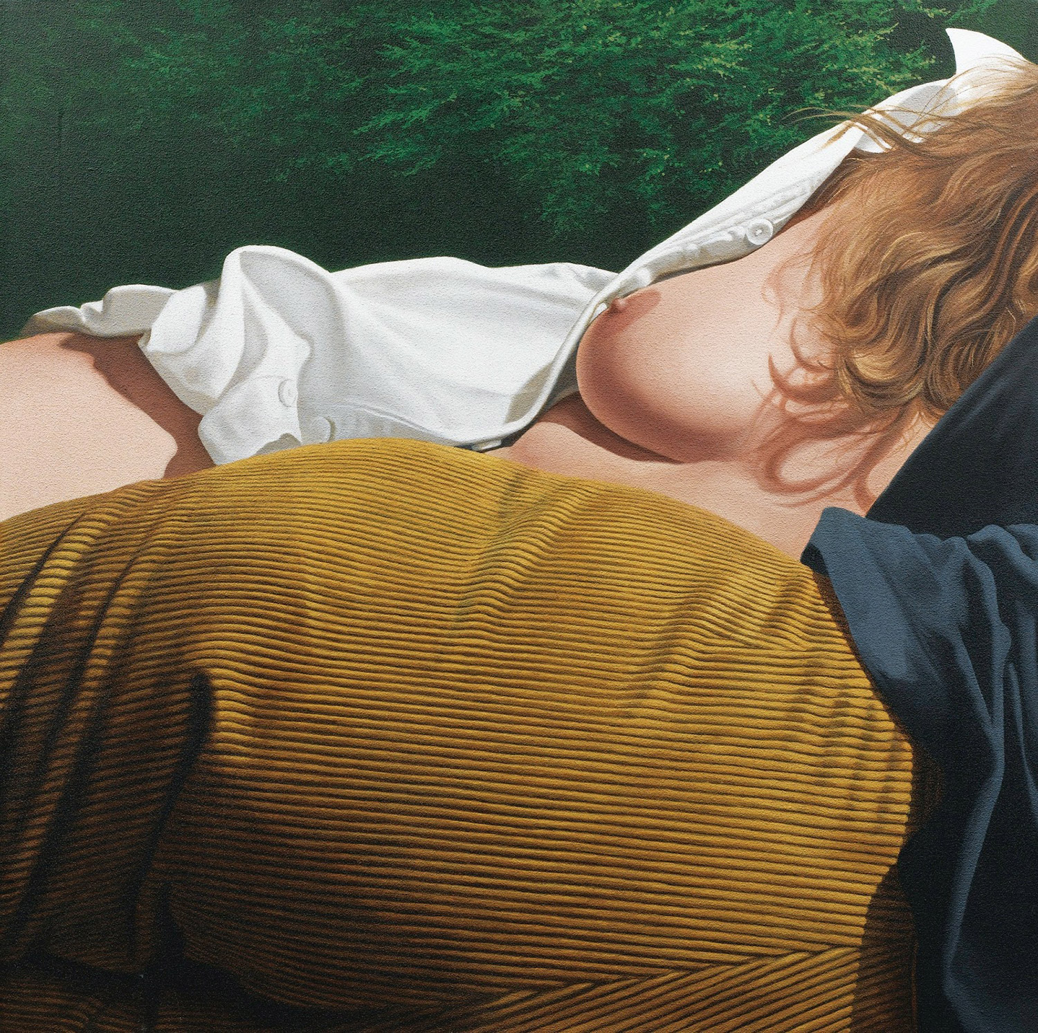 Gerard Schlosser - intimate figures lying side by side