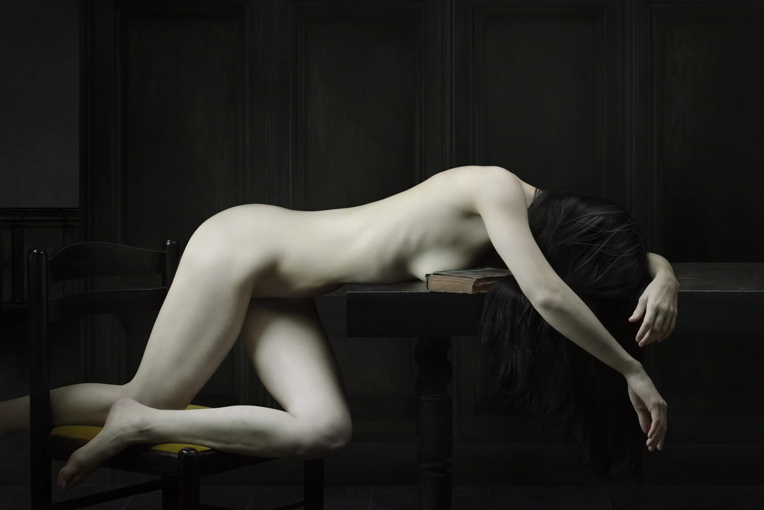 woman, drifting series, photography by Olivier Valsecchi