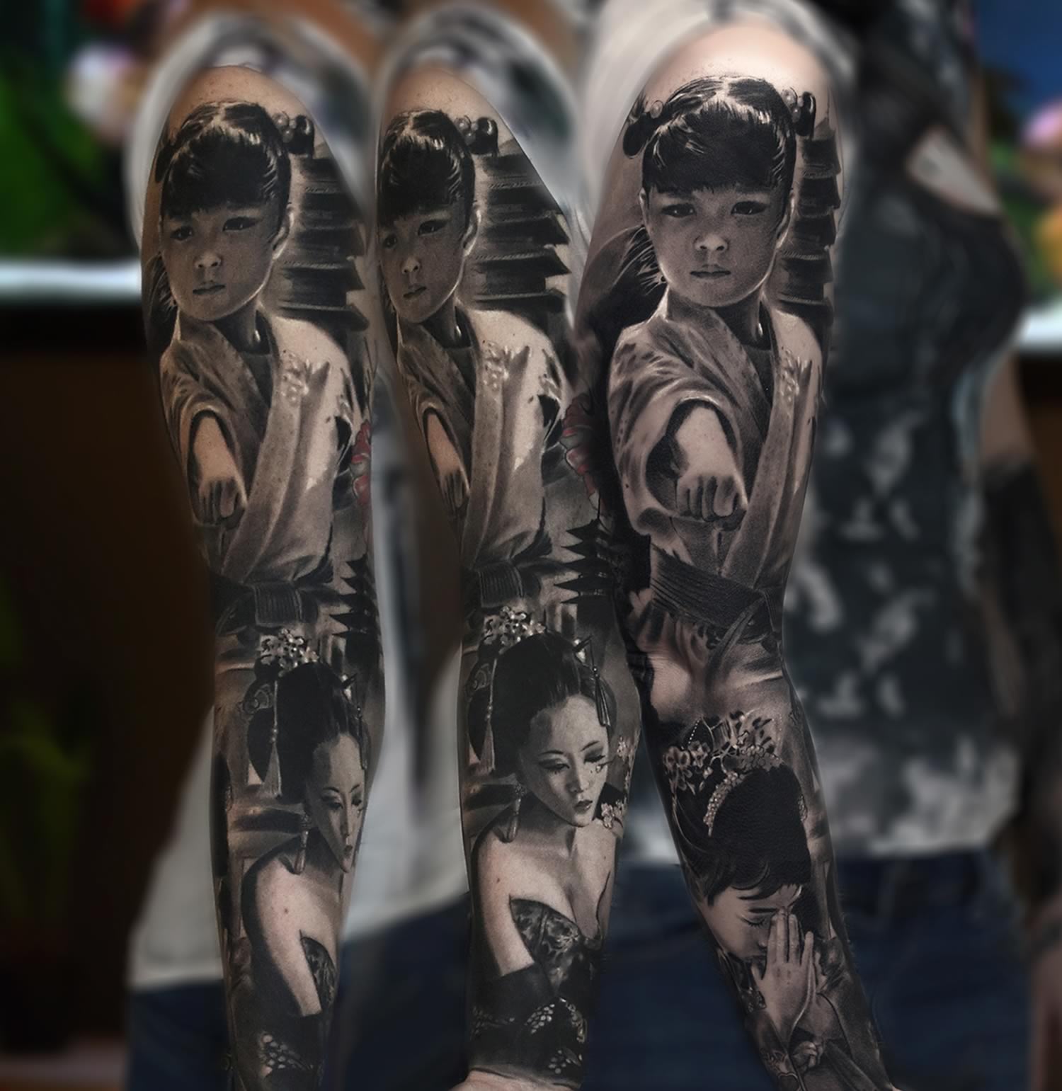 Amazing artist Jun Cha Italian Roman tattoo sleeve  Roman tattoo Statue  tattoo Greek tattoos