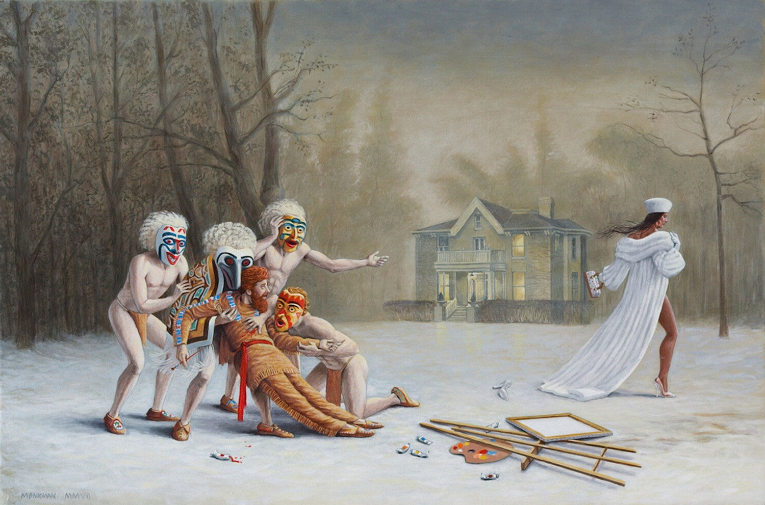 Kent Monkman, Duel After the Masquerade