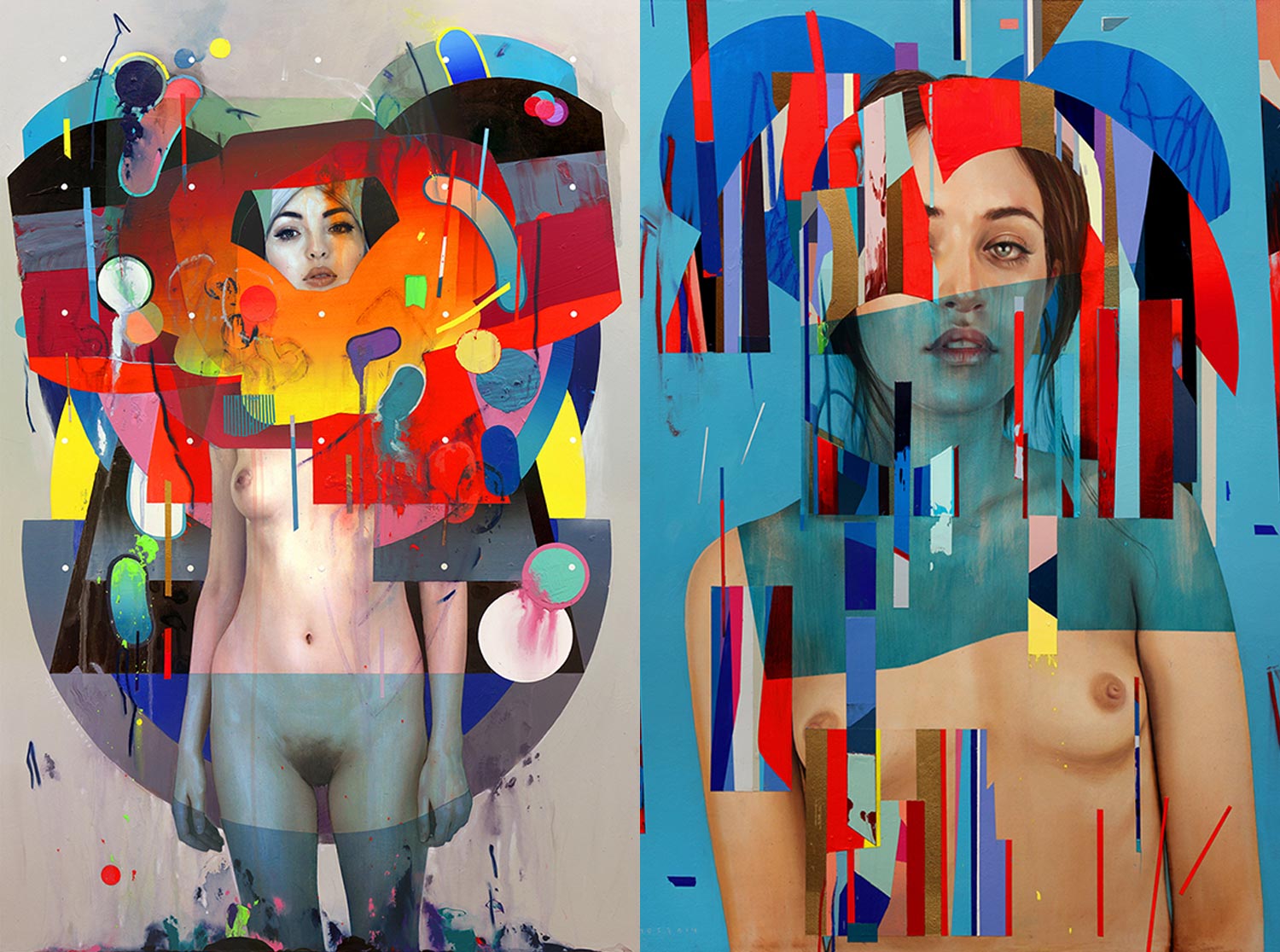 Paintings by Erik Jones