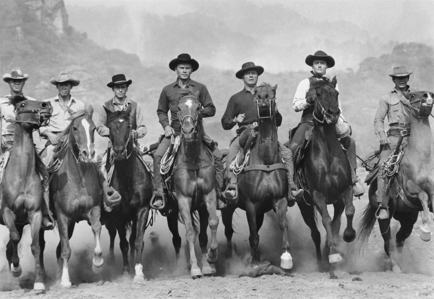 “The Magnificent Seven” (1960) inspired the hateful eight