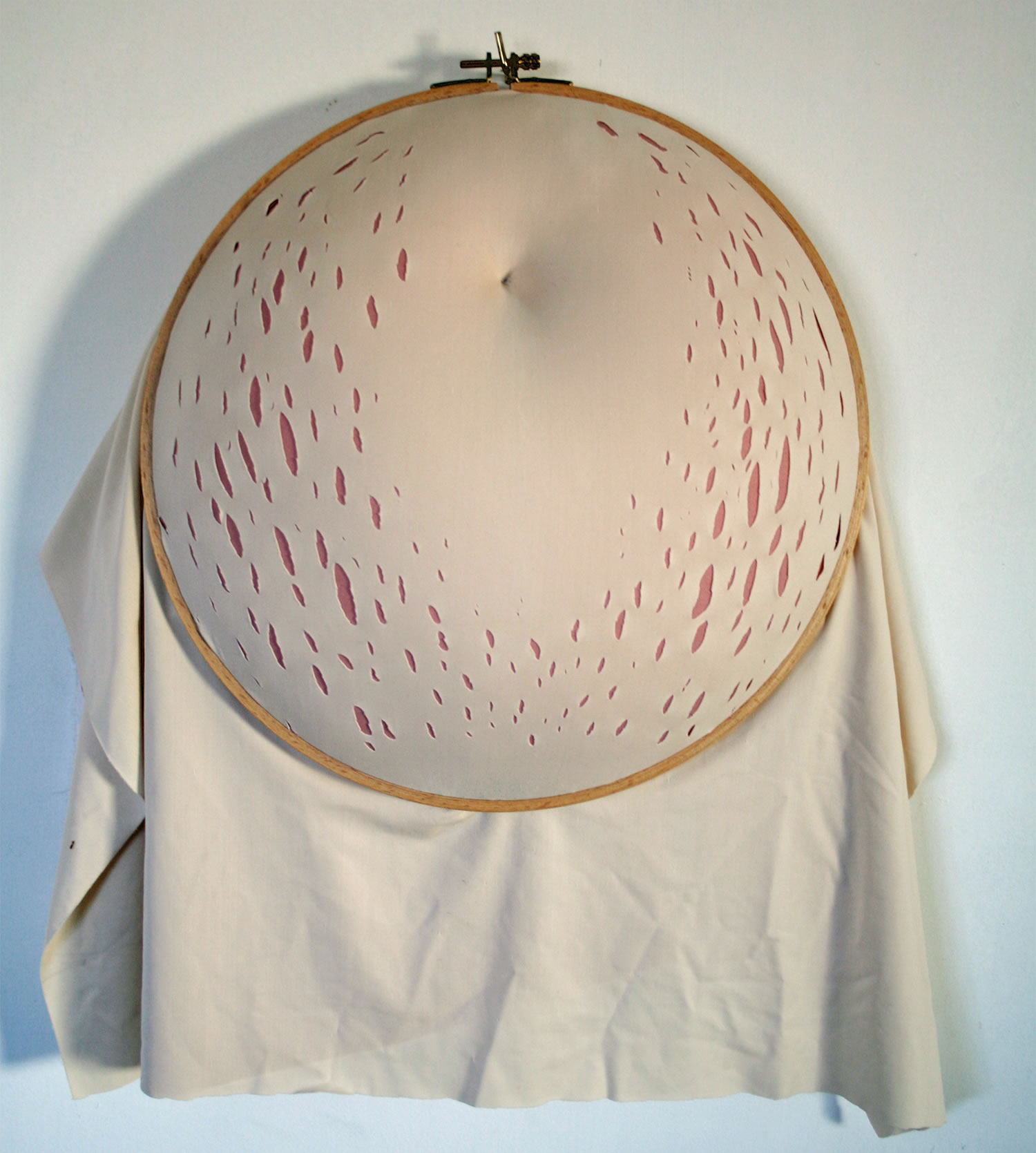 stomach, embroidery