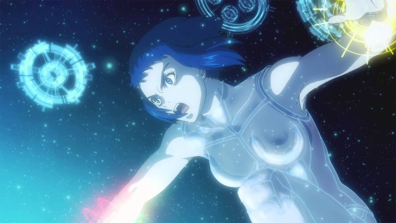 super powers, girl in space, Ghost in the Shell: New Movie