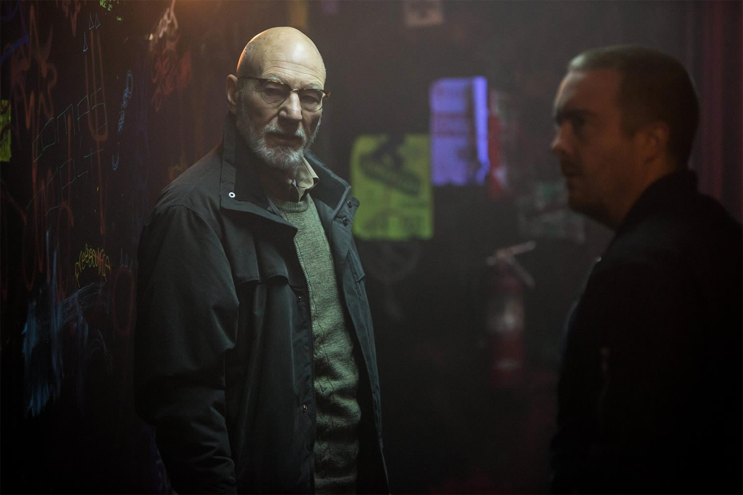 Patrick Stewart in Green Room