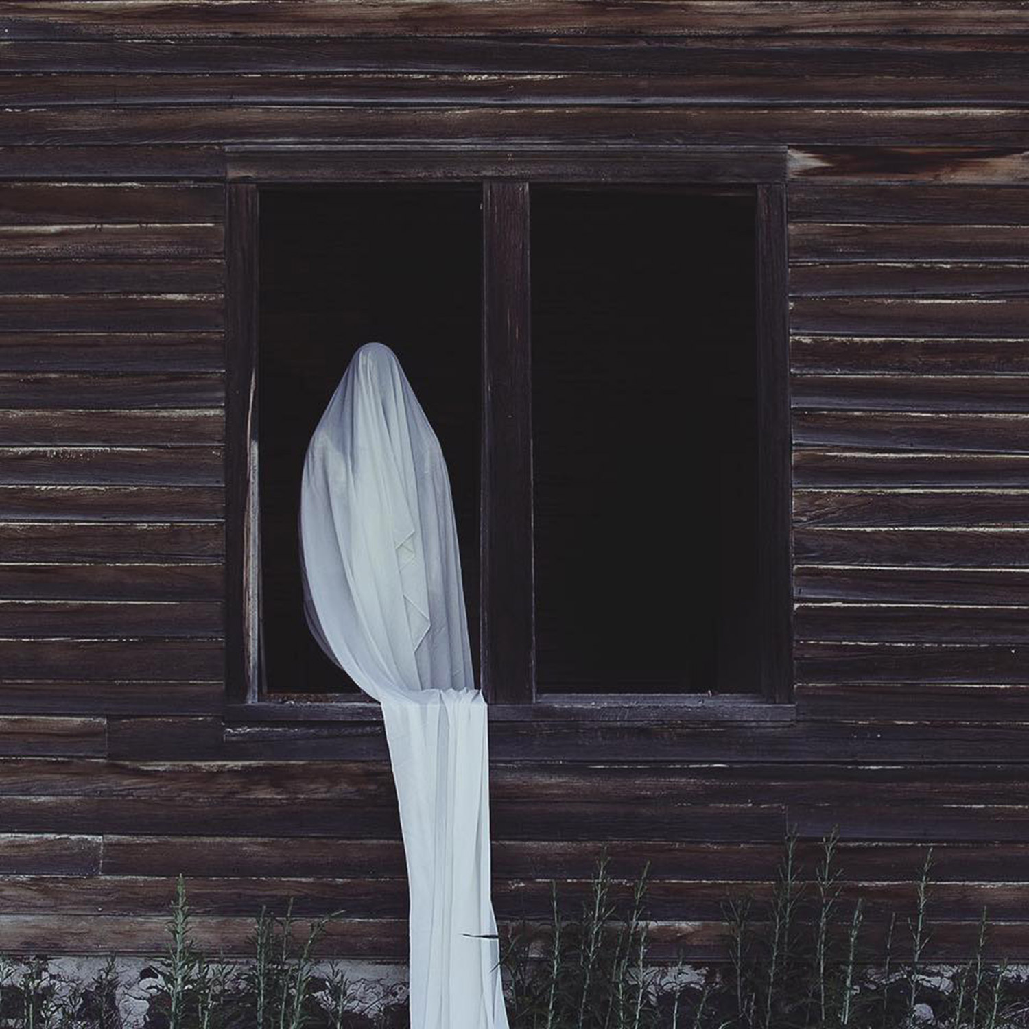 Christopher McKenney - shrouded figure in window