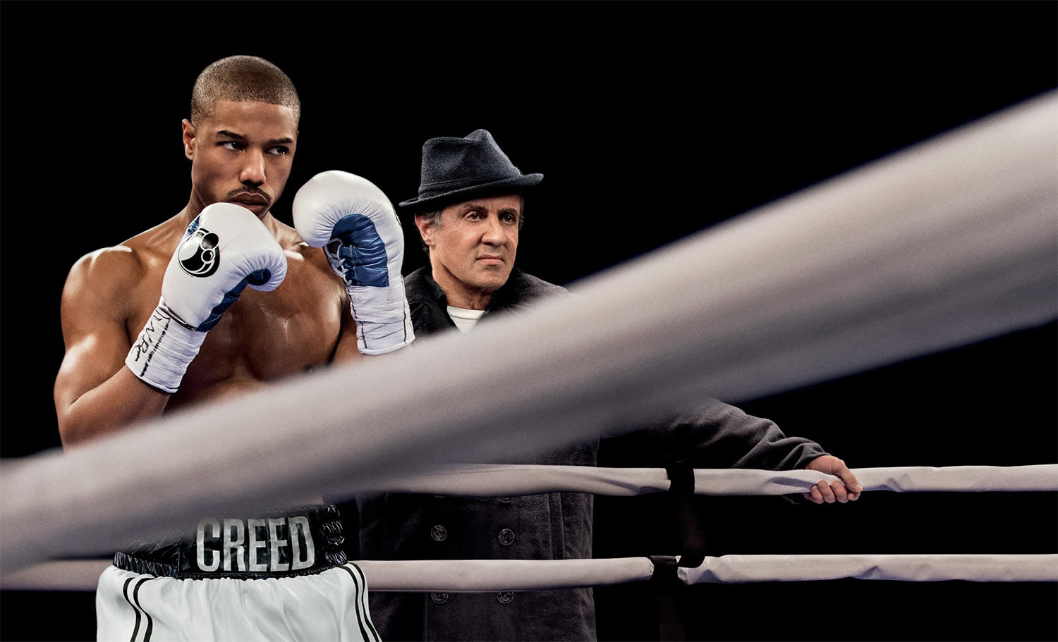 creed and rockie in movie creed