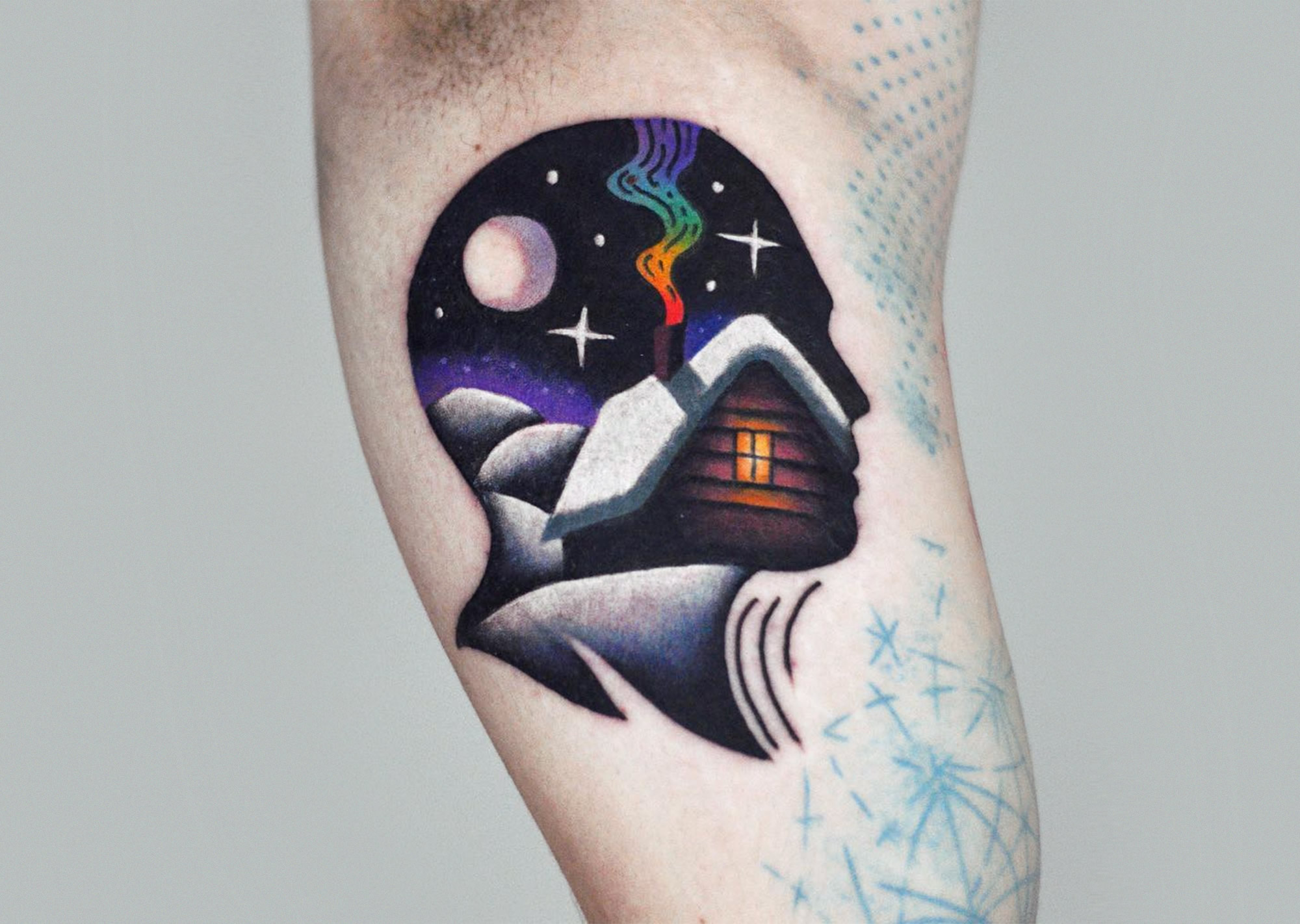 Psychedelic Tattoos Inspired by David Cote's Lucid Dreams – Scene360