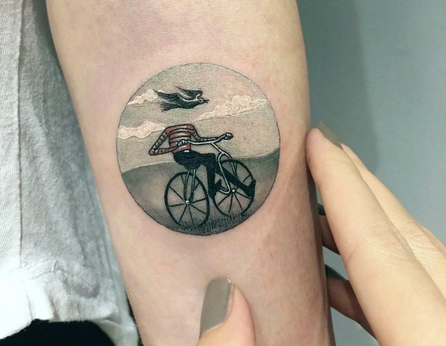 26 Wonderful Bike Tattoos On Wrist  Tattoo Designs  TattoosBagcom