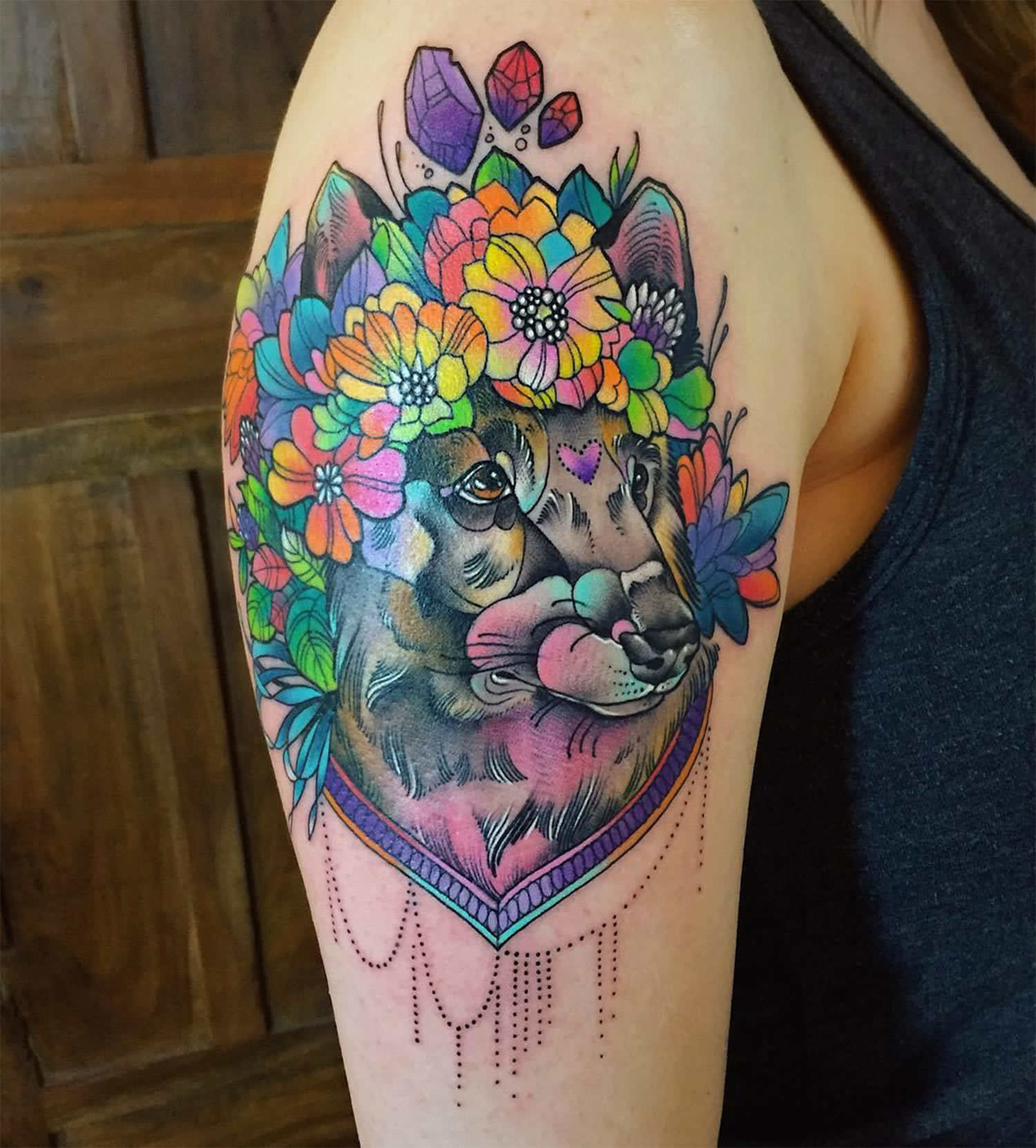 CandyColored Tattoos by Katie Shocrylas  Scene360