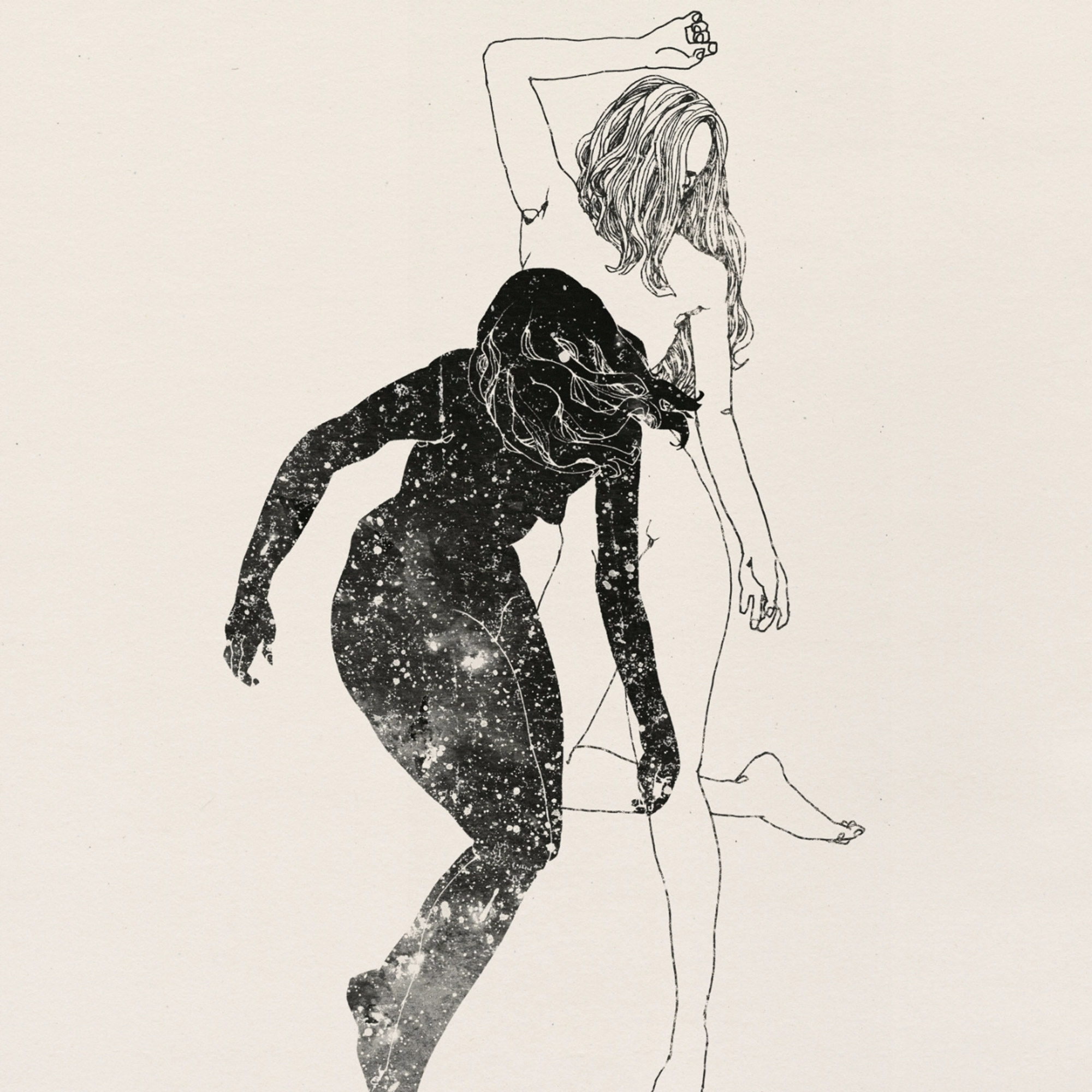 Lu Cong, illustration - women dancing, cover
