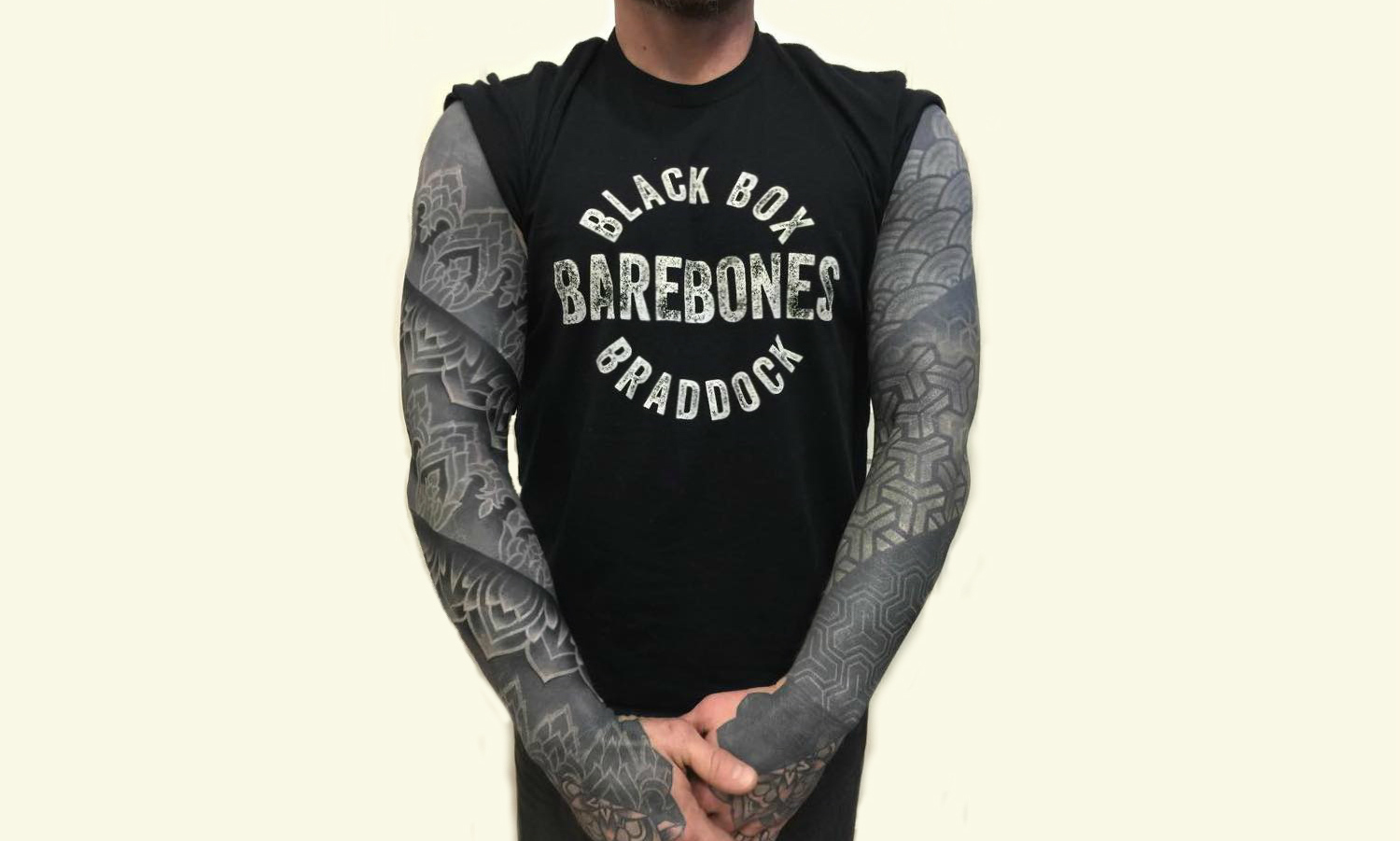 50 Bold Blackout Tattoos  Blackout Tattoos With White Ink