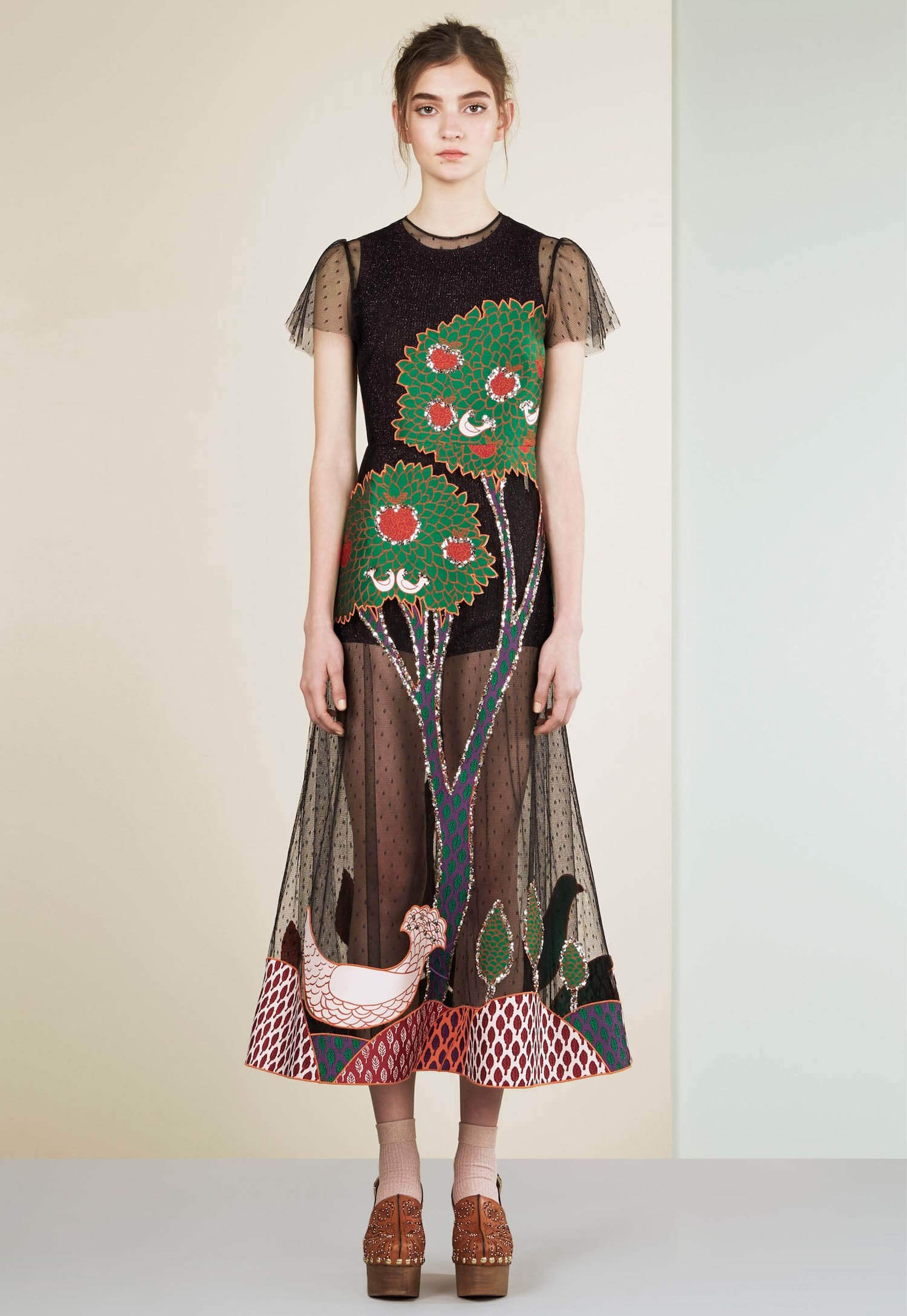 landscape dress by red valentino