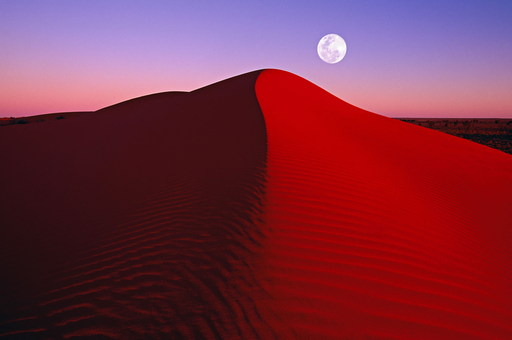 red desert, landscape photography by peter lik