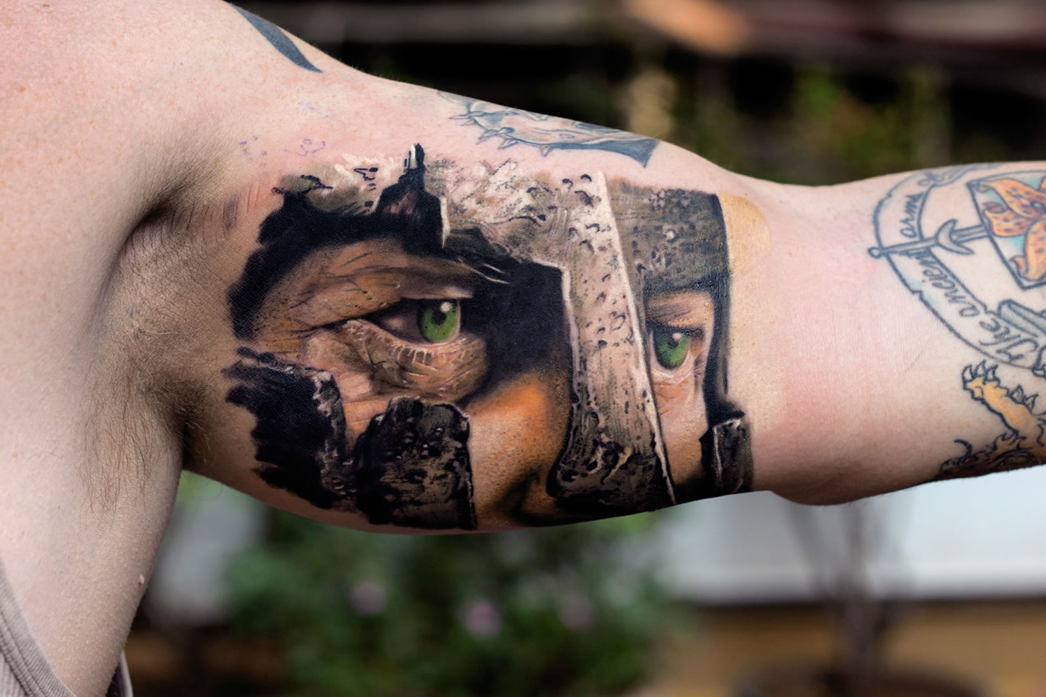 spartan tattoo by Sunny Bhanushali