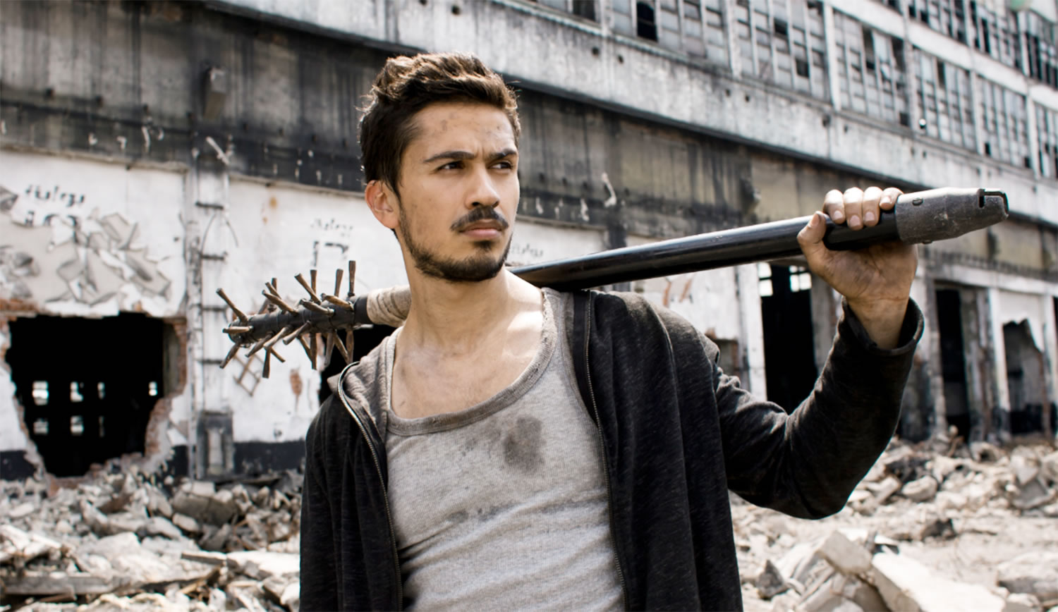 Post-Apocalyptic Movies - The Worthy, Ali F. Mostafa, baseball bat