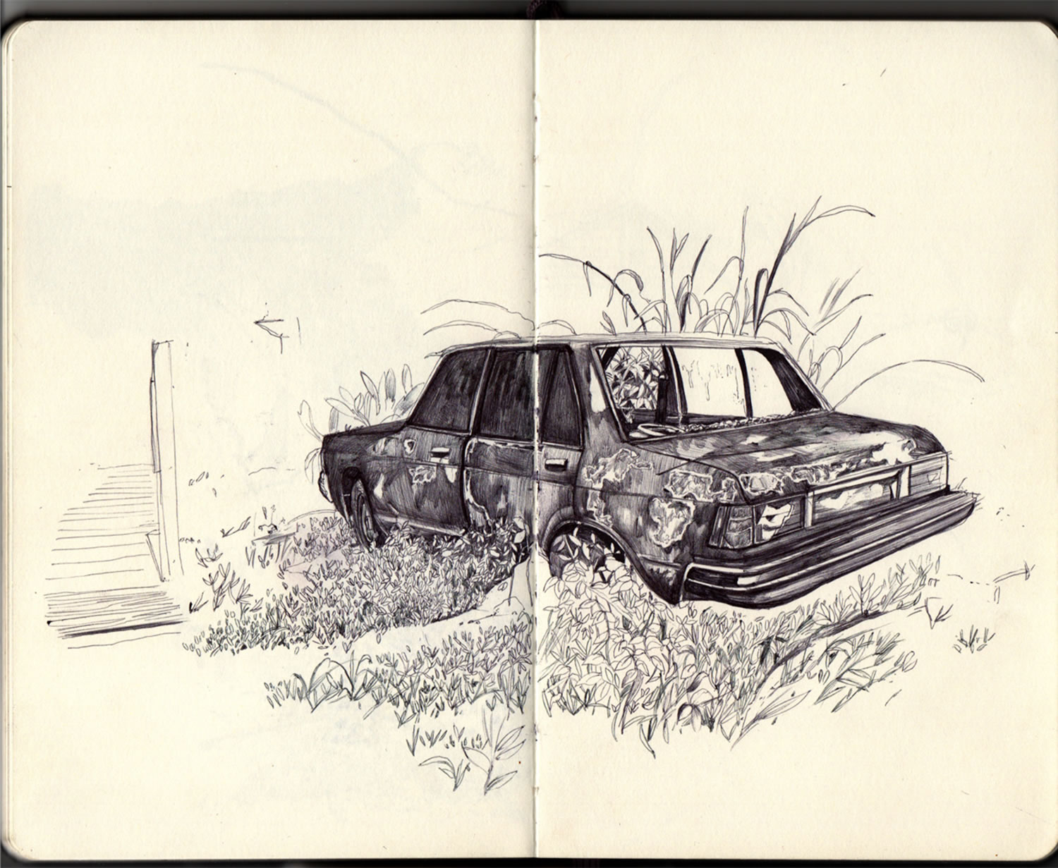 Artists Who Use Their Sketchbook as Handheld Galleries – Scene360