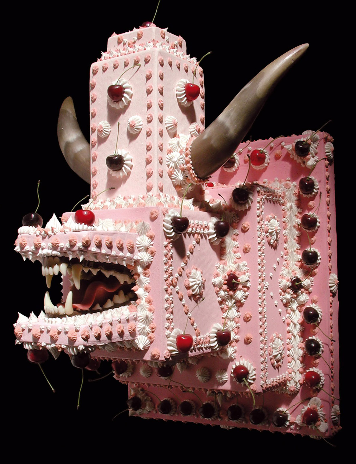 Scott Hove, Cake Fangs - pink demon cake