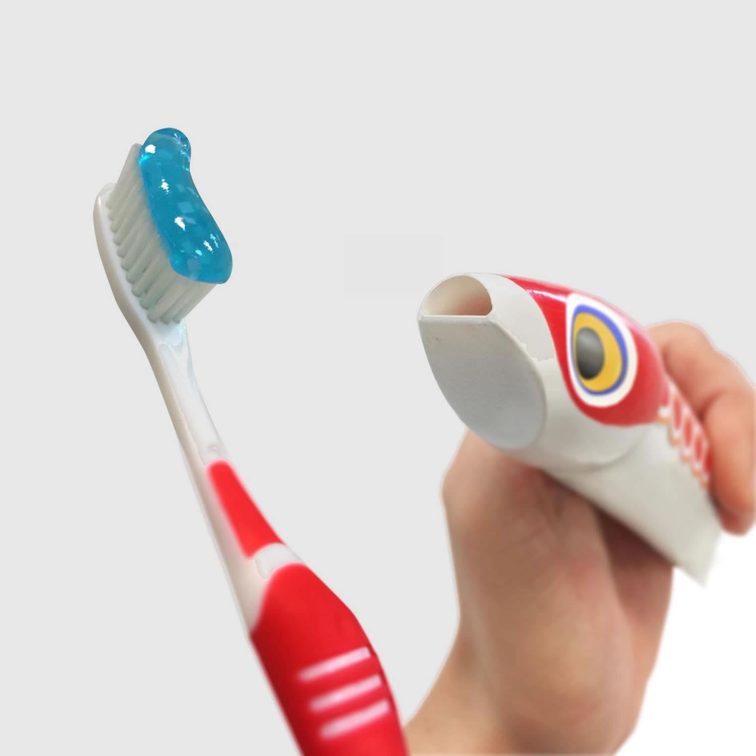 fish tube for toothpaste