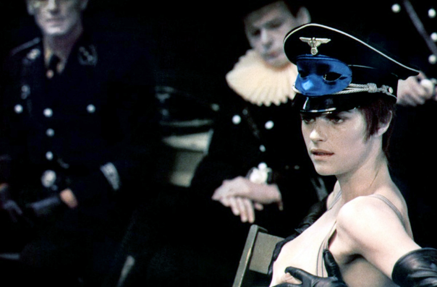 BDSM Movies - The Night Porter, woman with hat