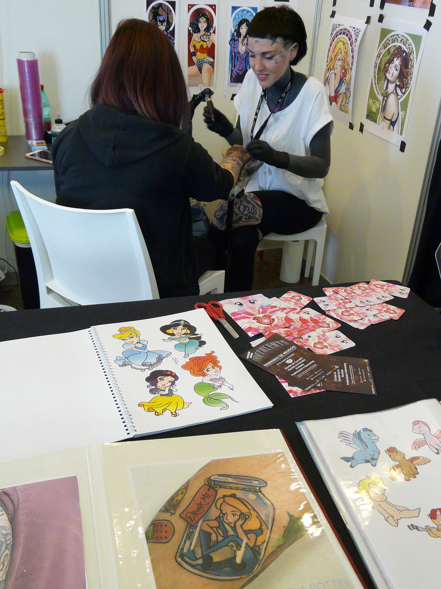 flash art and tattooing