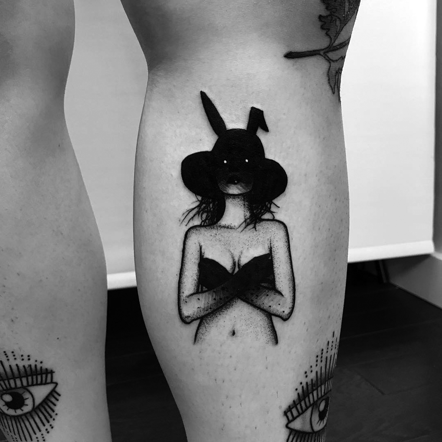 Sewp tattoo - bunny hat