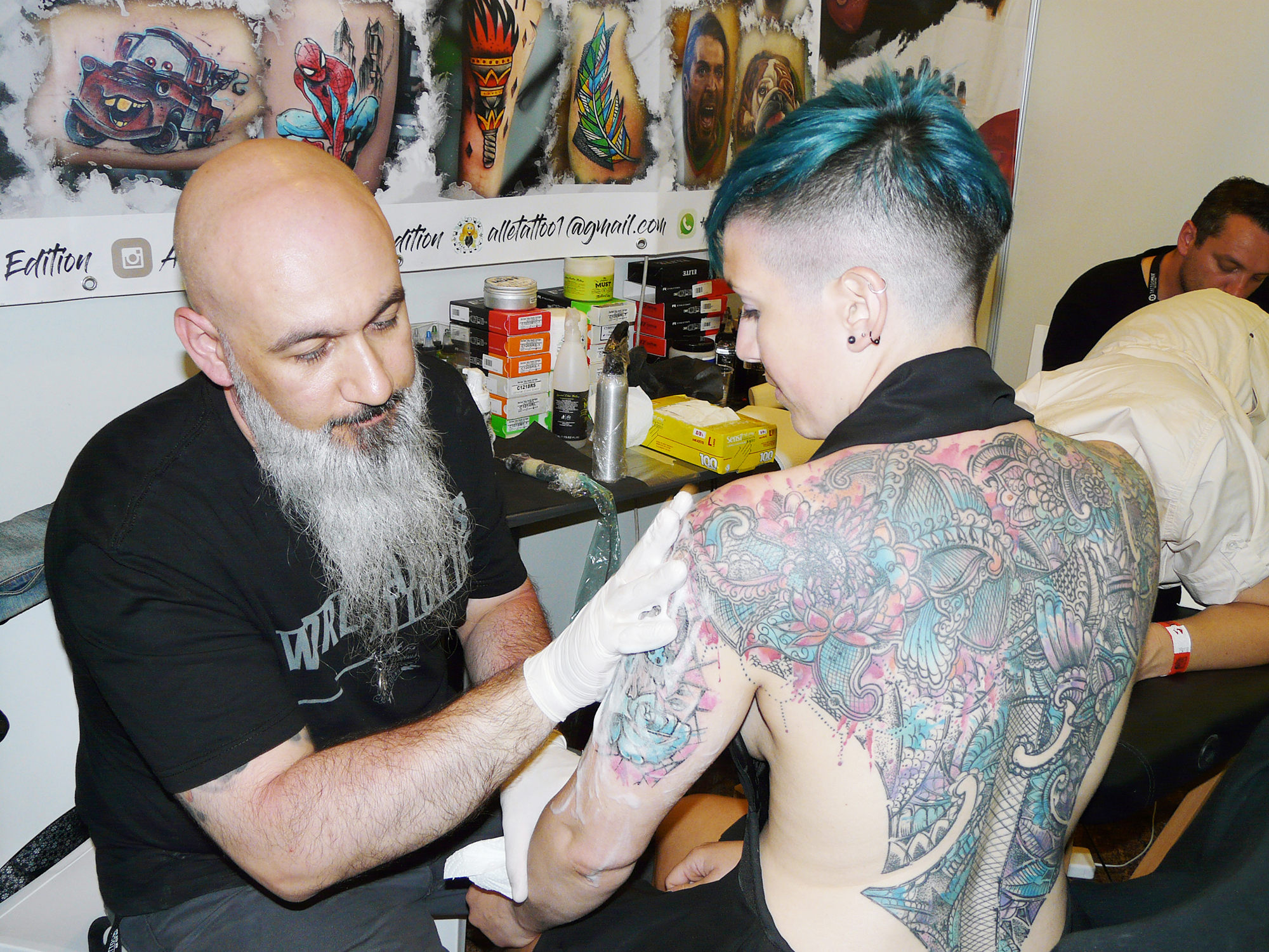 alle tattoo, tattooing an art, tattoo convention