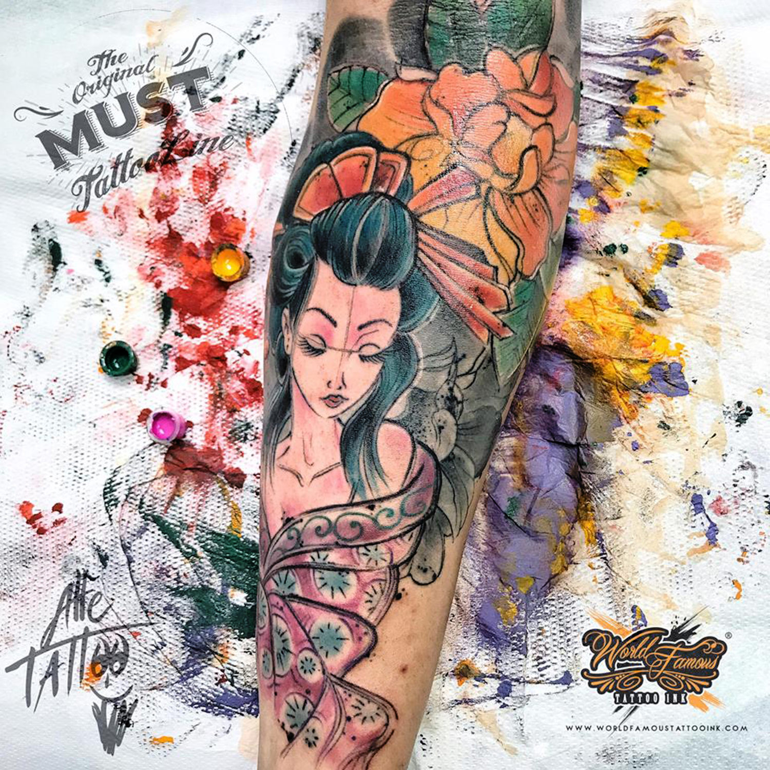 Geisha tattoo