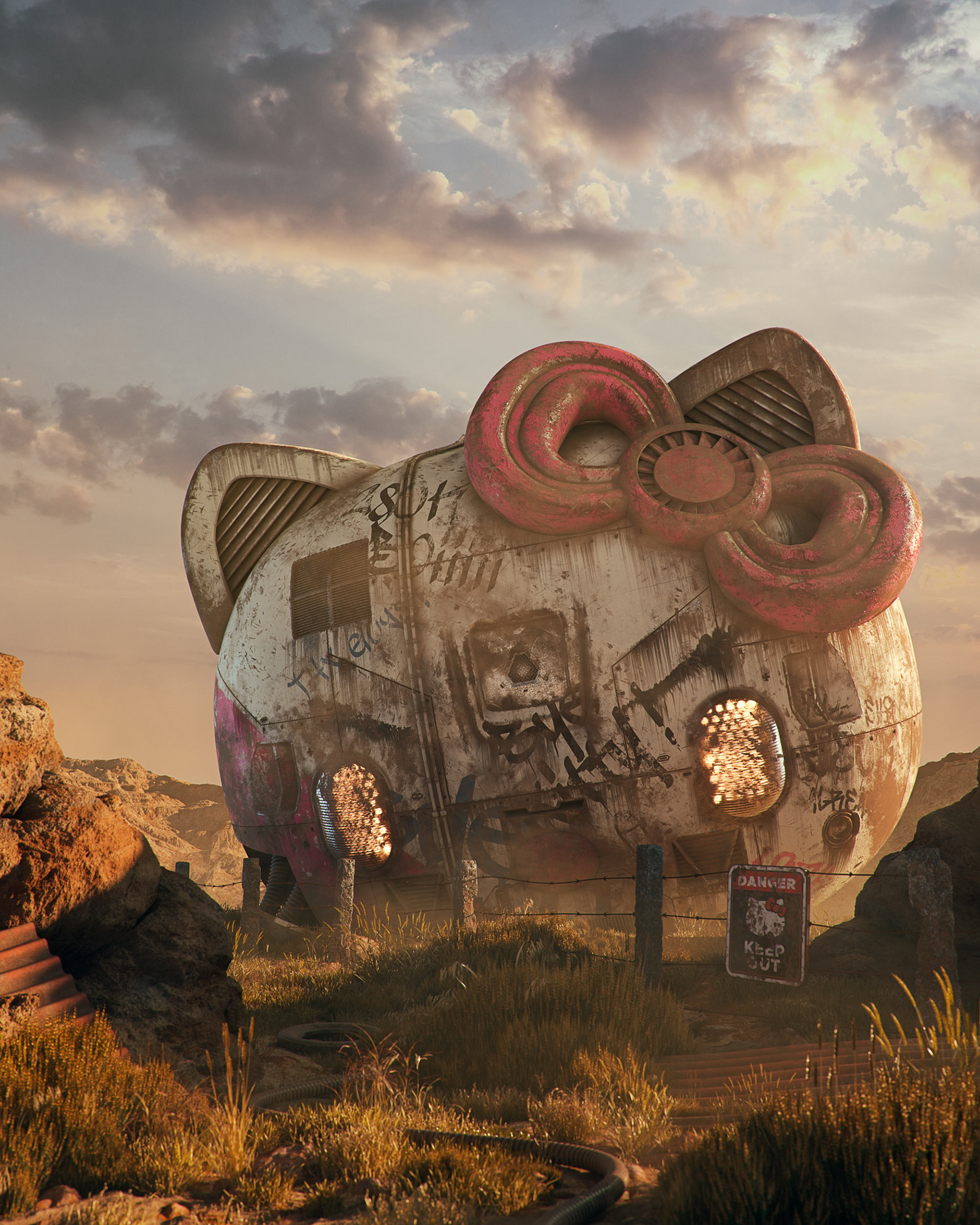 Pop Culture Dystopias Digital Art by Filip Hodas Scene360