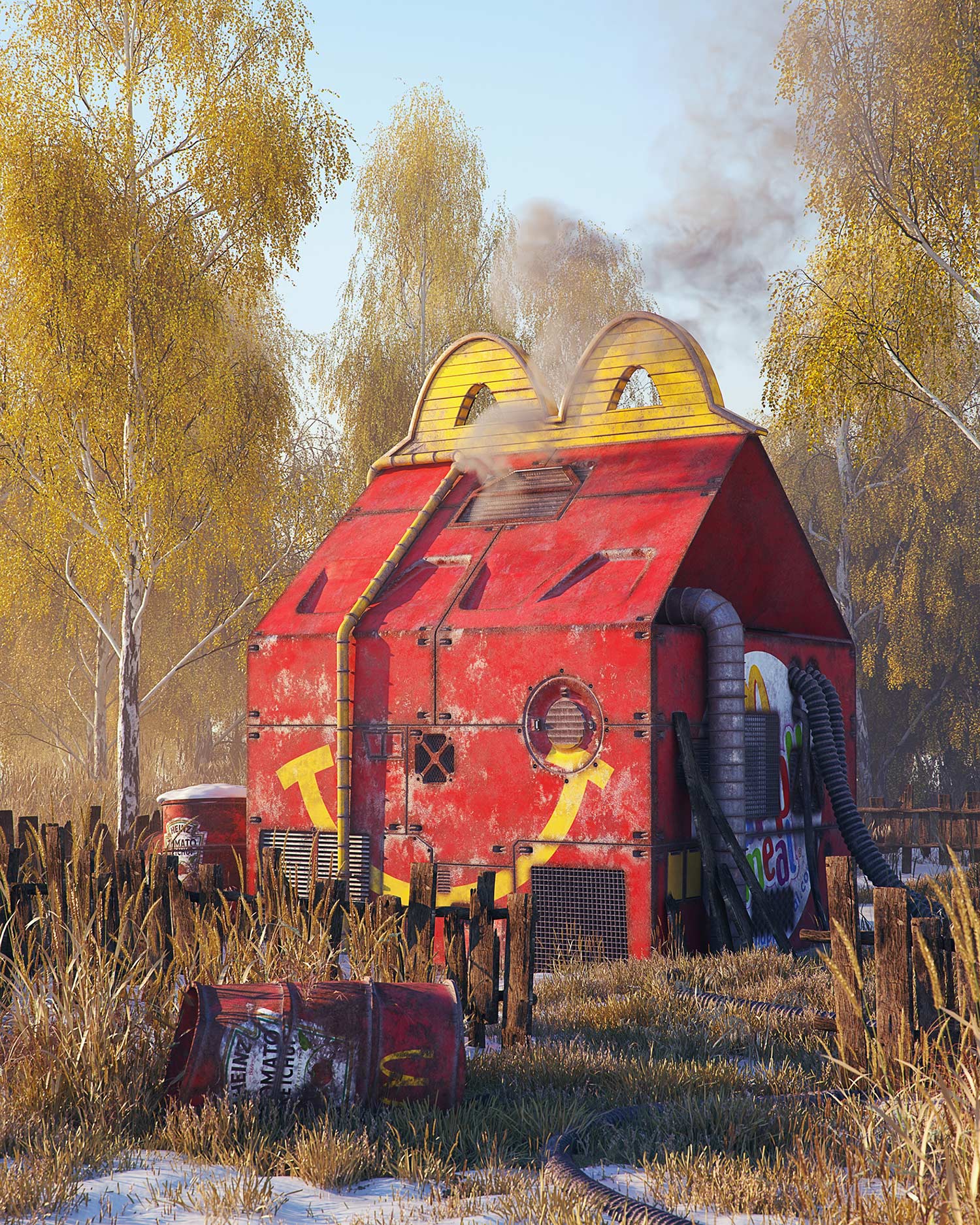 Filip Hodas - Pop culture dystopia - McDonald's Happy Meal