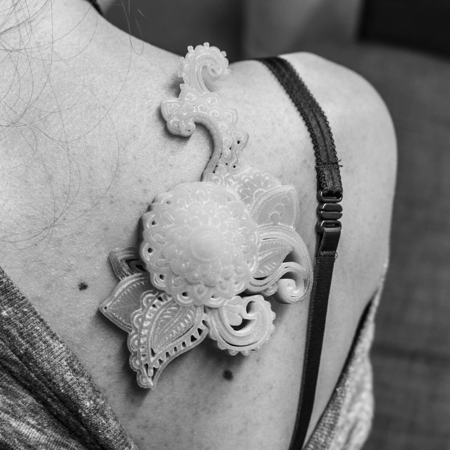 3D printed tattoo design by Jullien Nikolov
