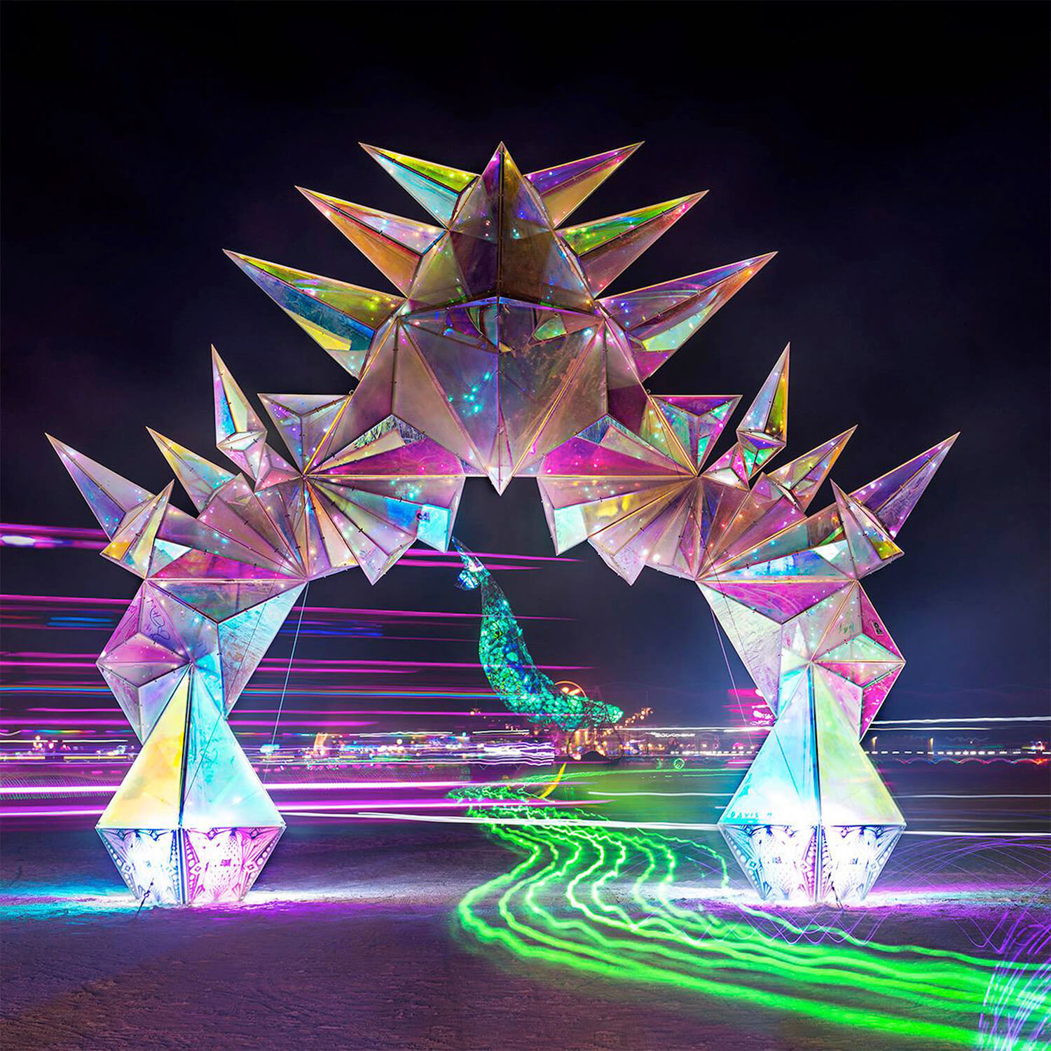 Pulse portal art installation