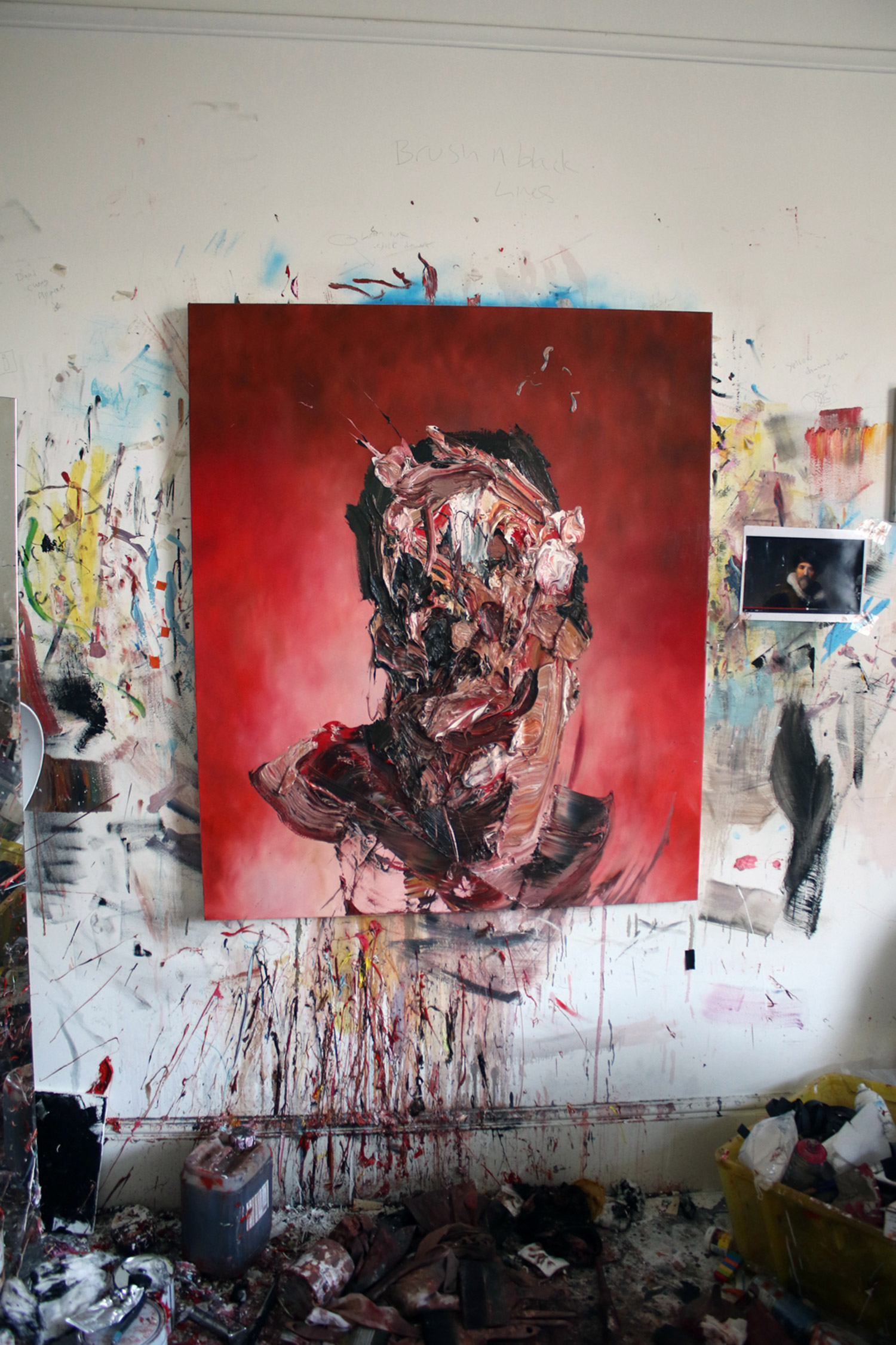 Antony Micallef - impasto portrait