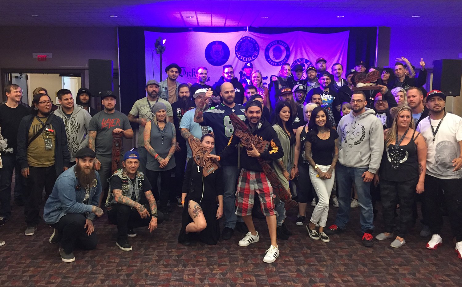 all tattooers from the van isle convention
