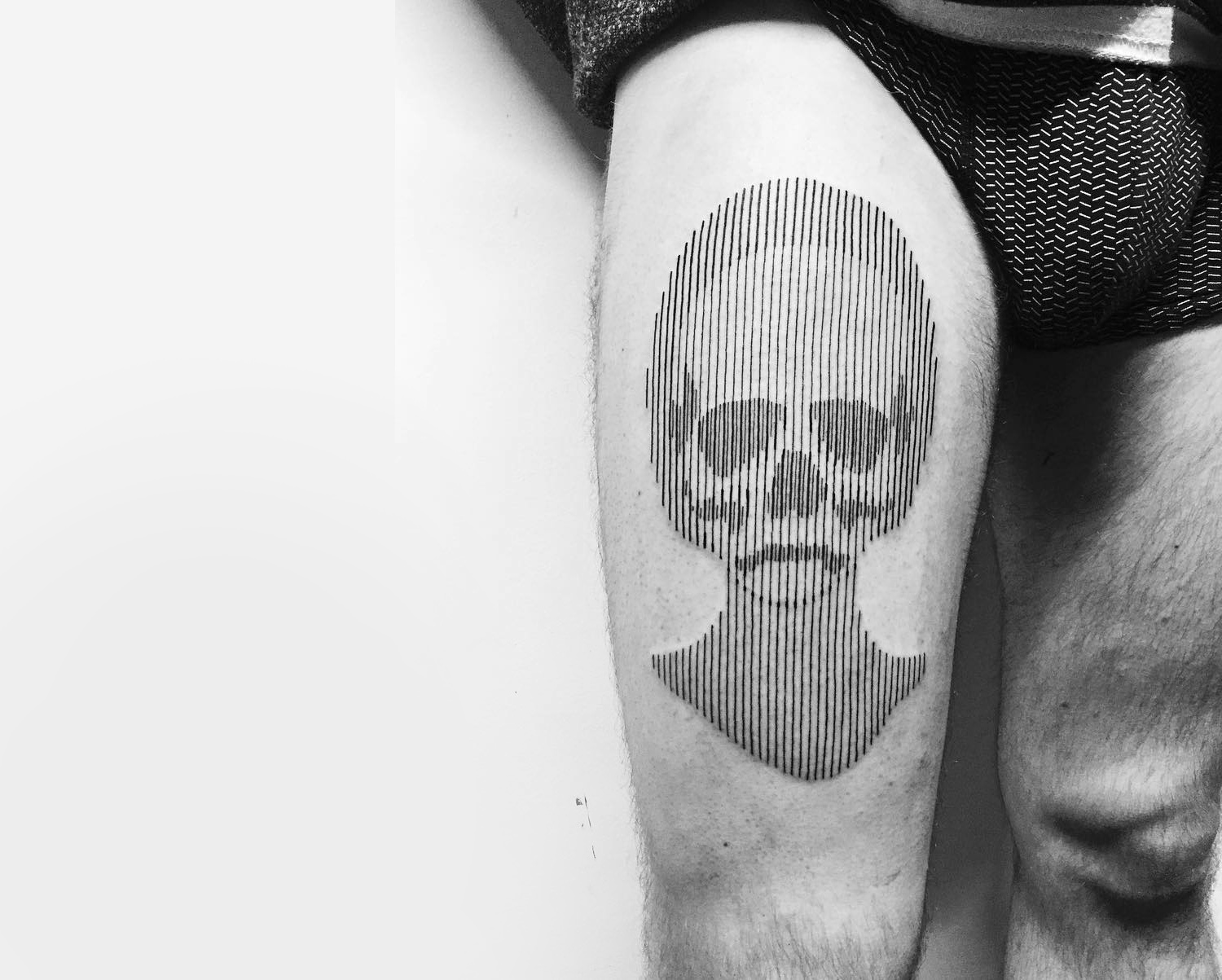 Skull tattoo by Francesco Rosetti