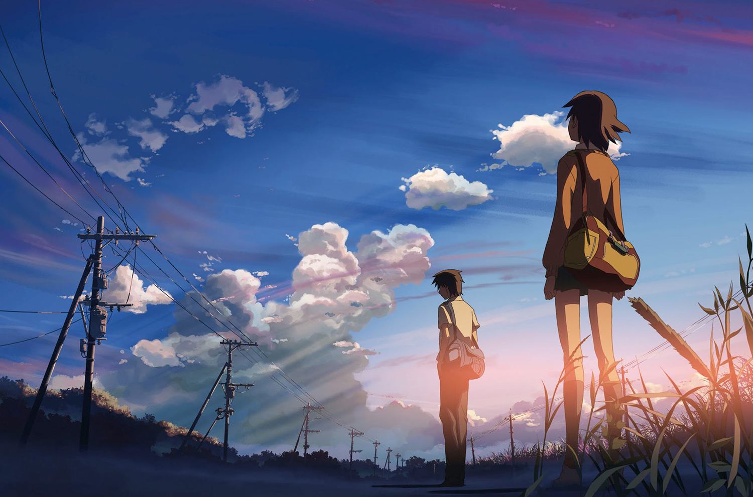 Looking at clouds, 5 Centimeters Per Second