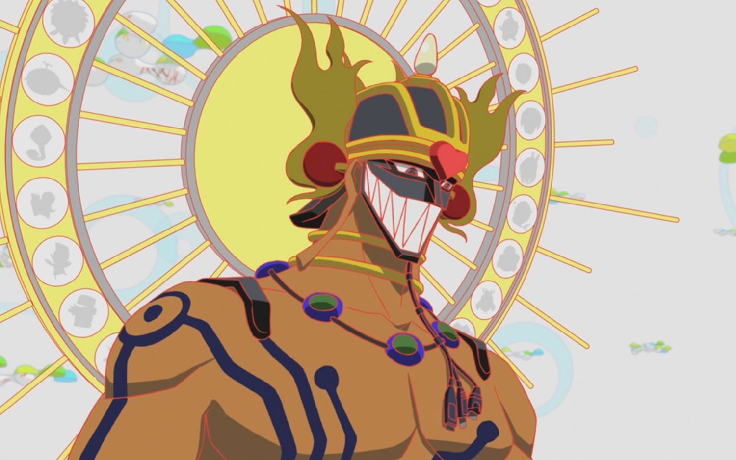 masked character, Summer Wars