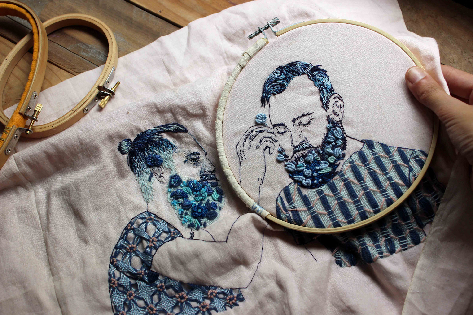 10 Contemporary Embroidery Artists Carrying on the Tradition Scene360