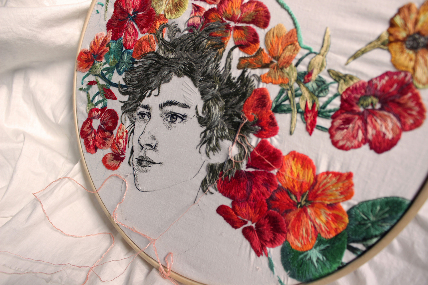 Embroidery by Sol Kesseler