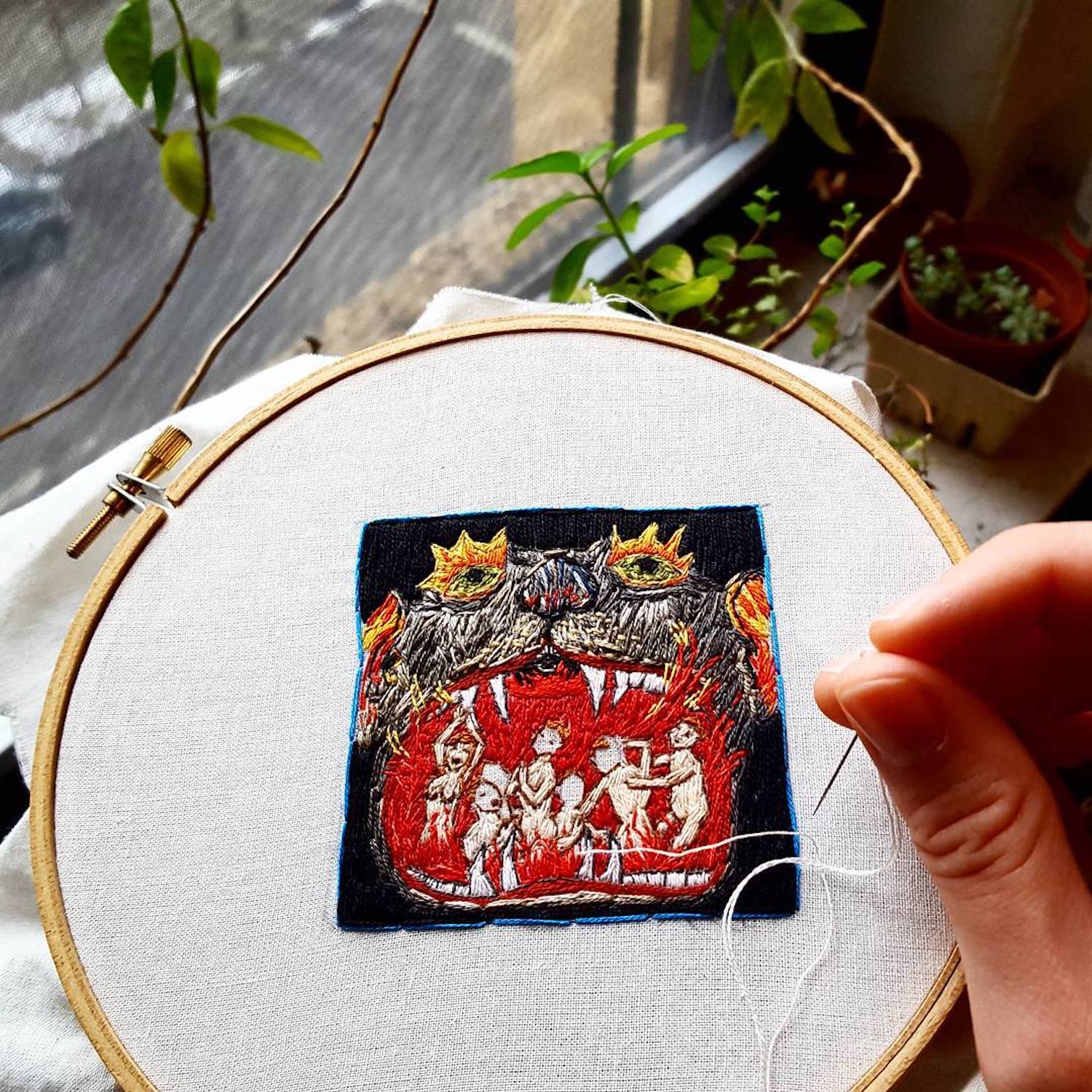 Embroidery by Molly Stern