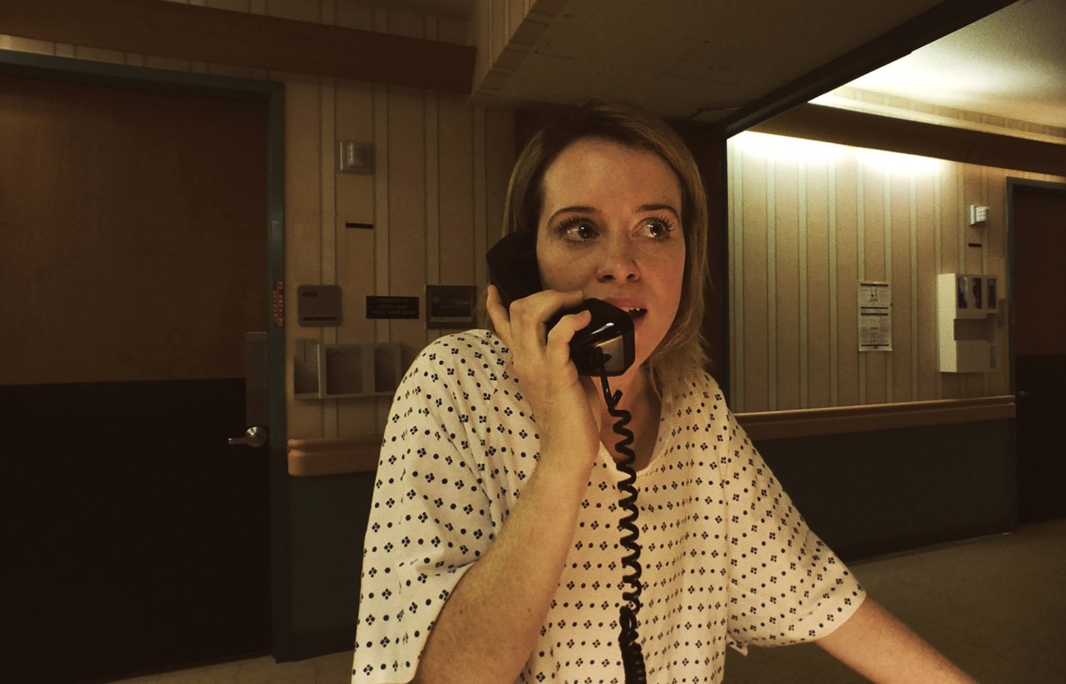 on the phone, movie unsane