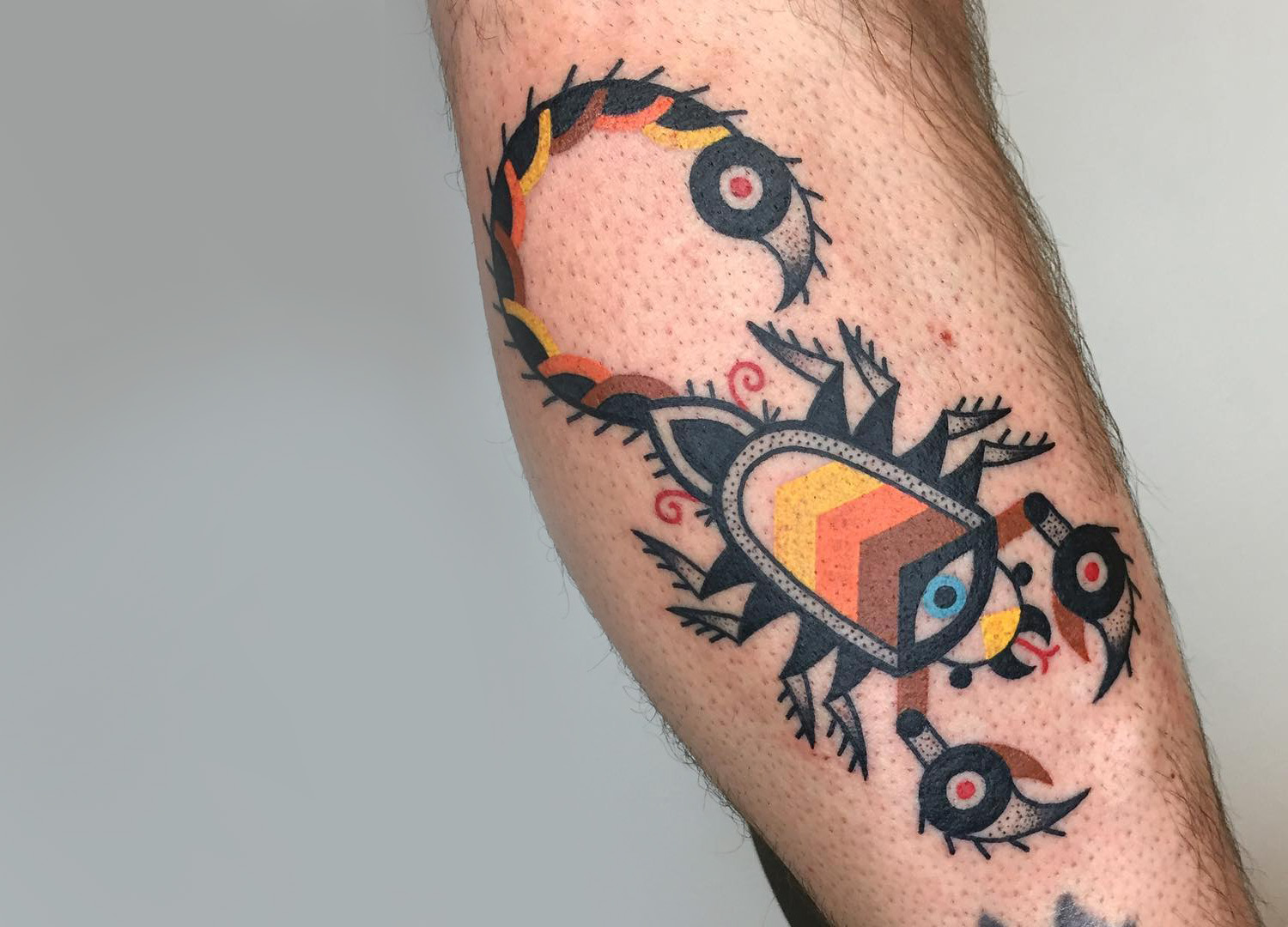 Whale winston the Technicolor Tattoos