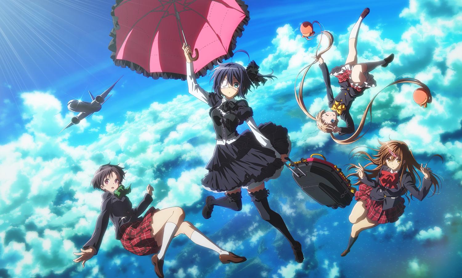 in clouds, Love, Chunibyo & Other Delusions! Take on Me