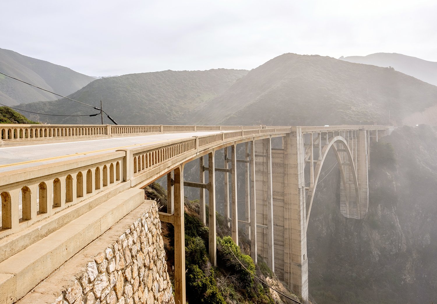 Bixby Creek Bridge on Highway 1, California by haveseen