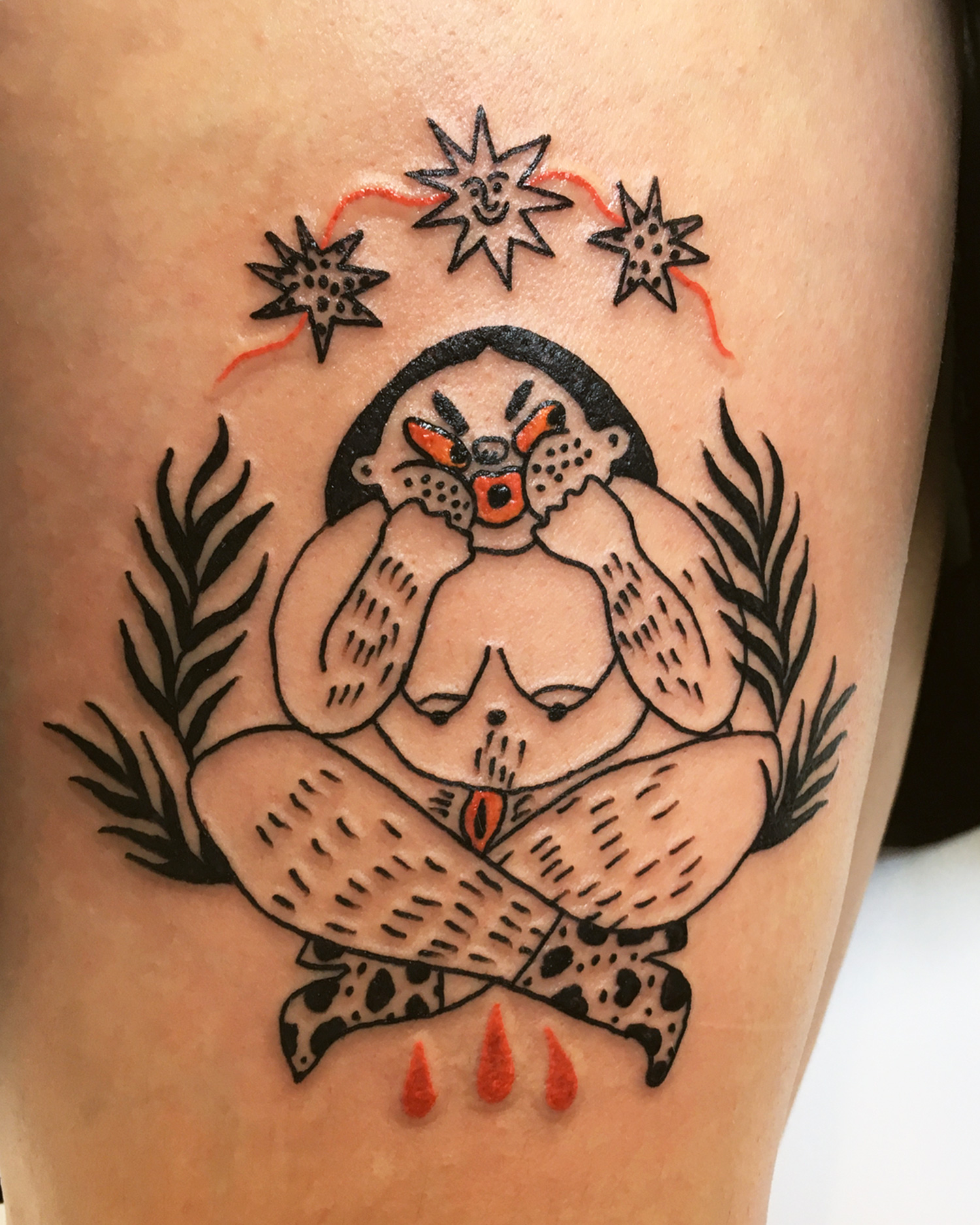 Charline Bataille - grumpy tattoo