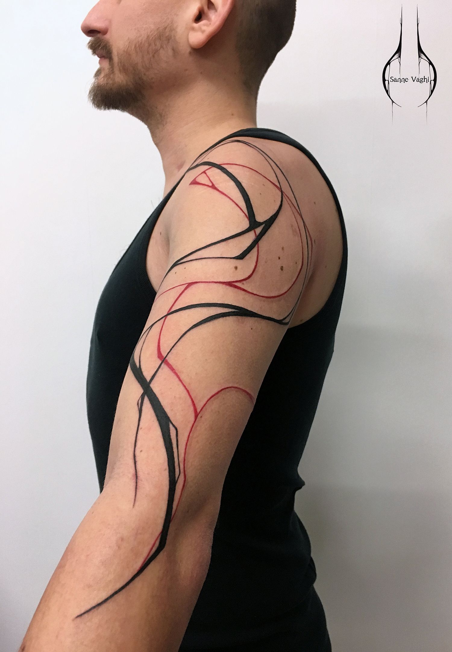 ArtStation  Abstract tattoo design