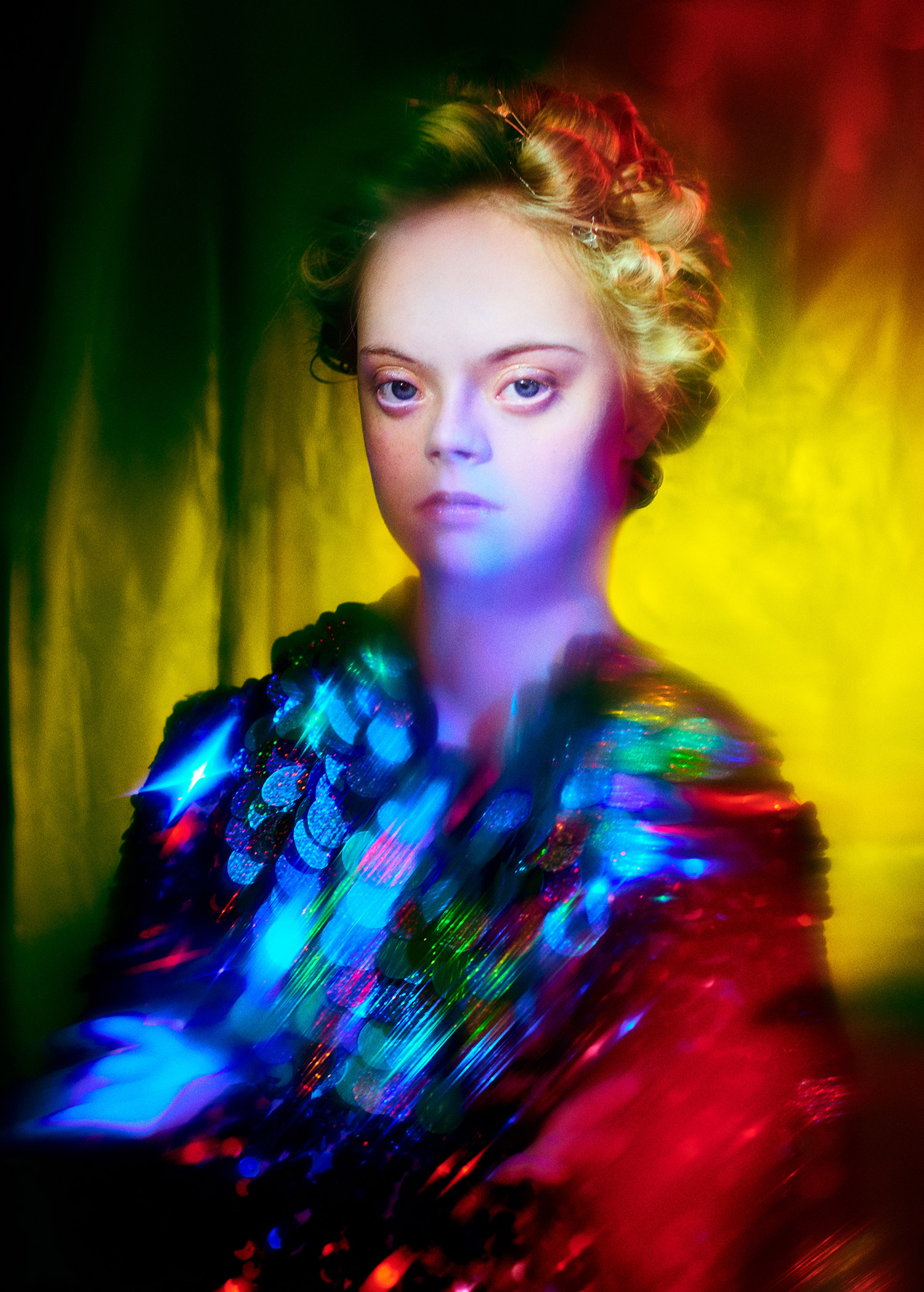Elizaveta Porodina - Lily Moore, holographic portrait